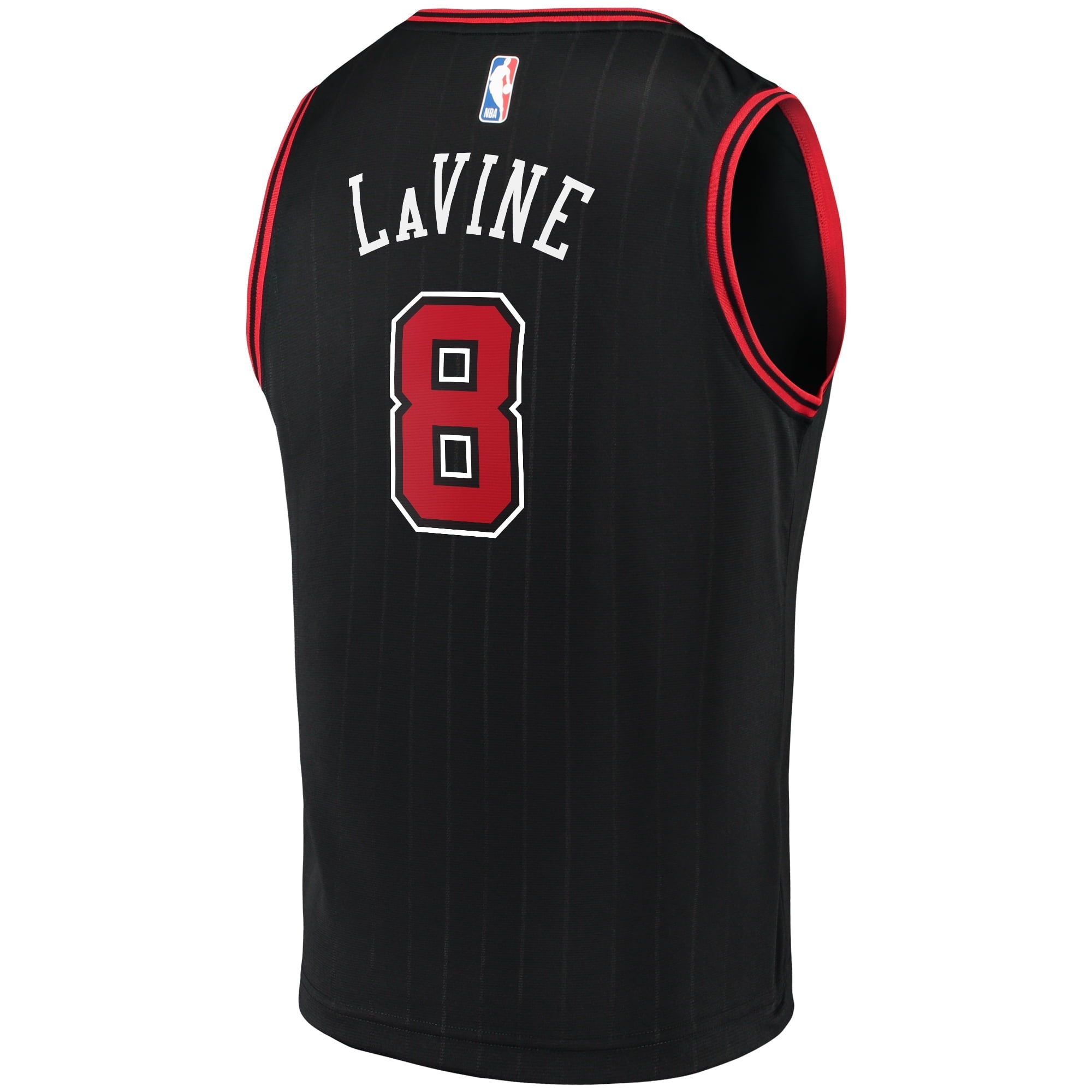 Men's Fanatics Branded Zach LaVine Black Chicago Bulls Fast Break Team Replica Jersey - Statement Edition - vstockx