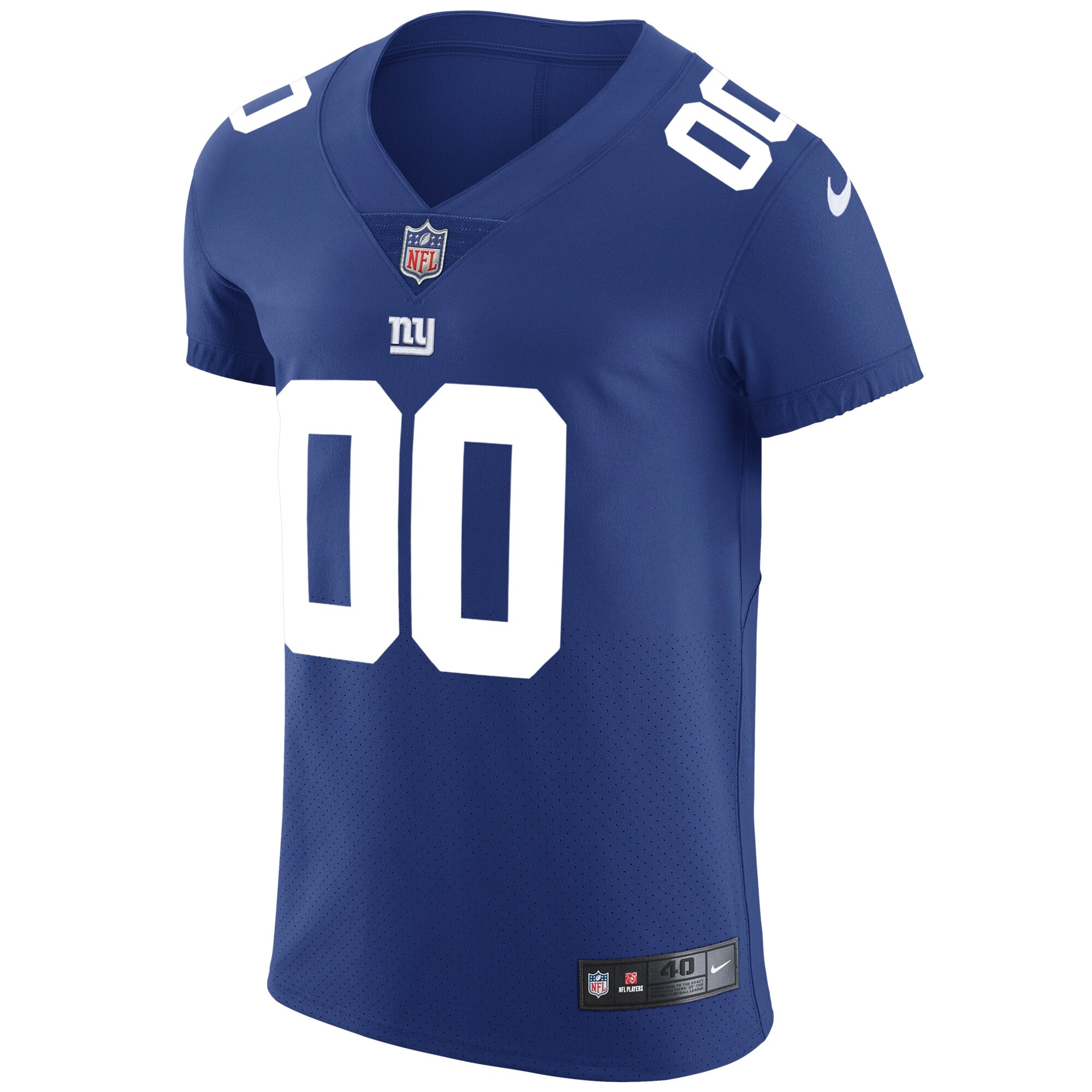 New York Giants Nike Vapor Untouchable Custom Elite Jersey - Royal - vstockx