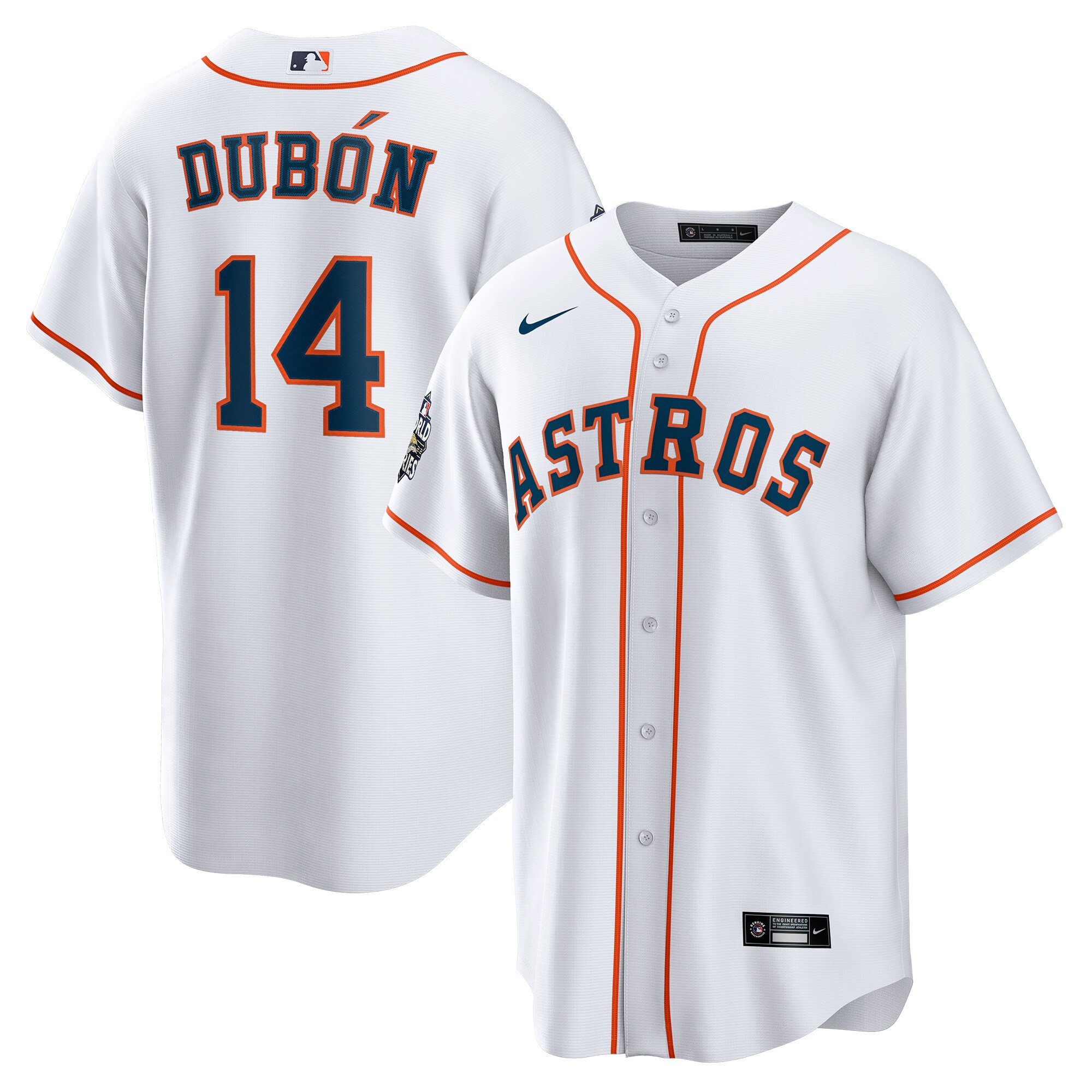 Mauricio Dubon Houston Astros Nike Home Replica Player Jersey - White - vstockx