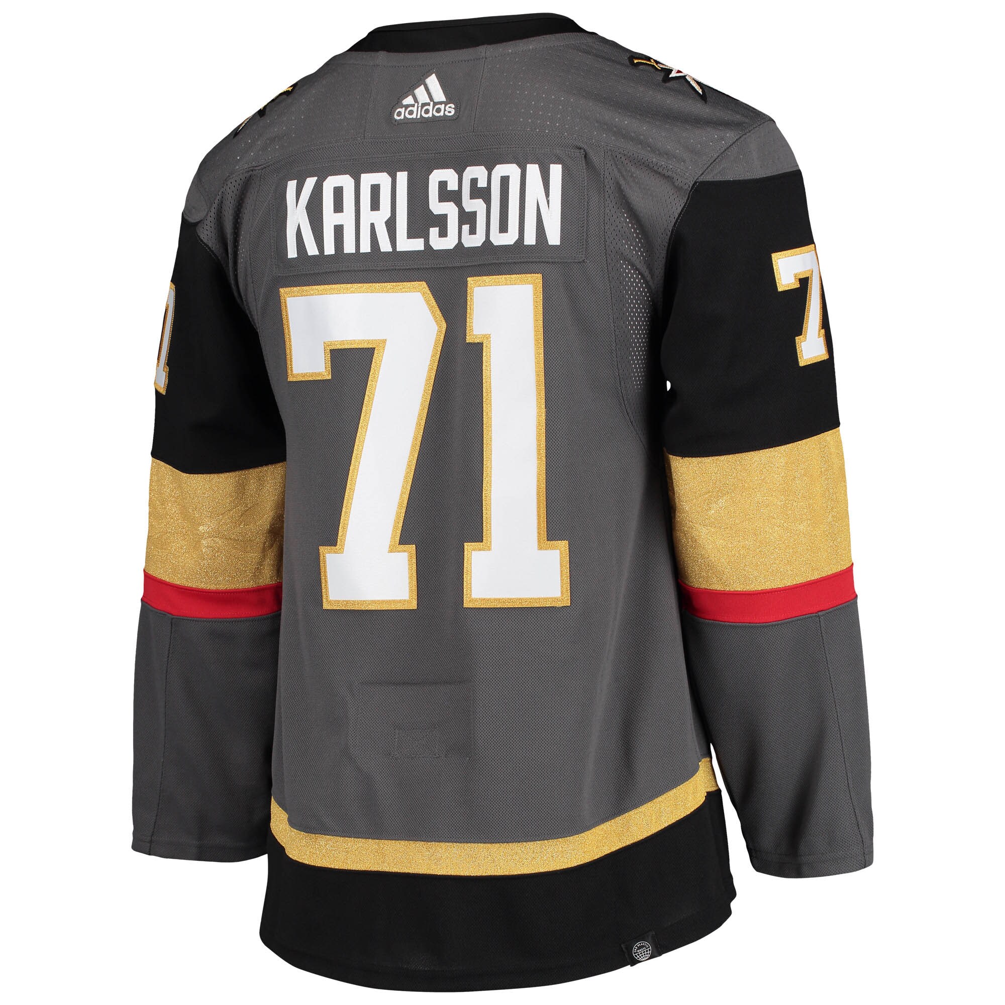 William Karlsson Vegas Golden Knights adidas Alternate Primegreen Authentic Pro Player Jersey - Gray - vstockx