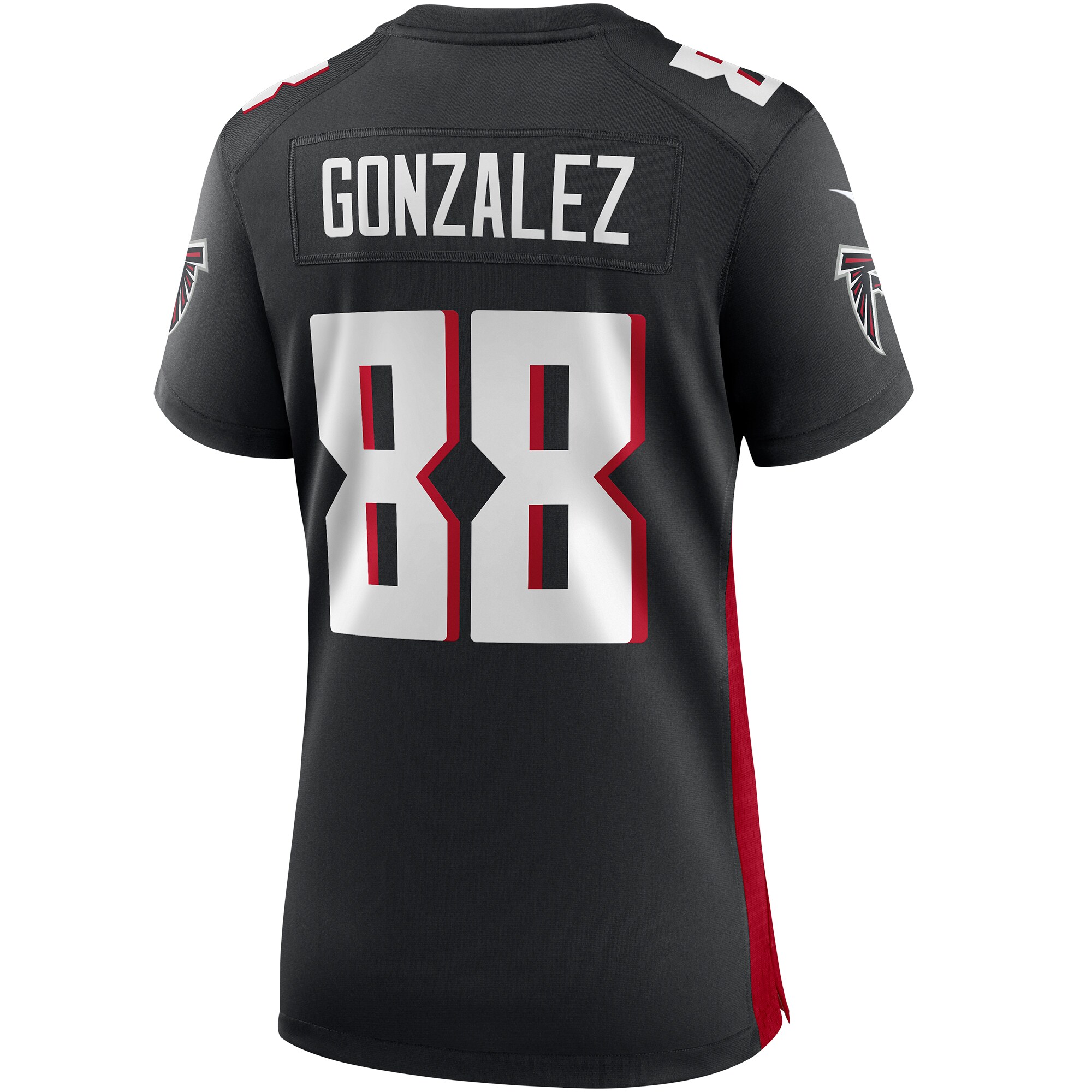 Tony Gonzalez Atlanta Falcons Nike Women's Game Retired Player Jersey - Black - vstockx