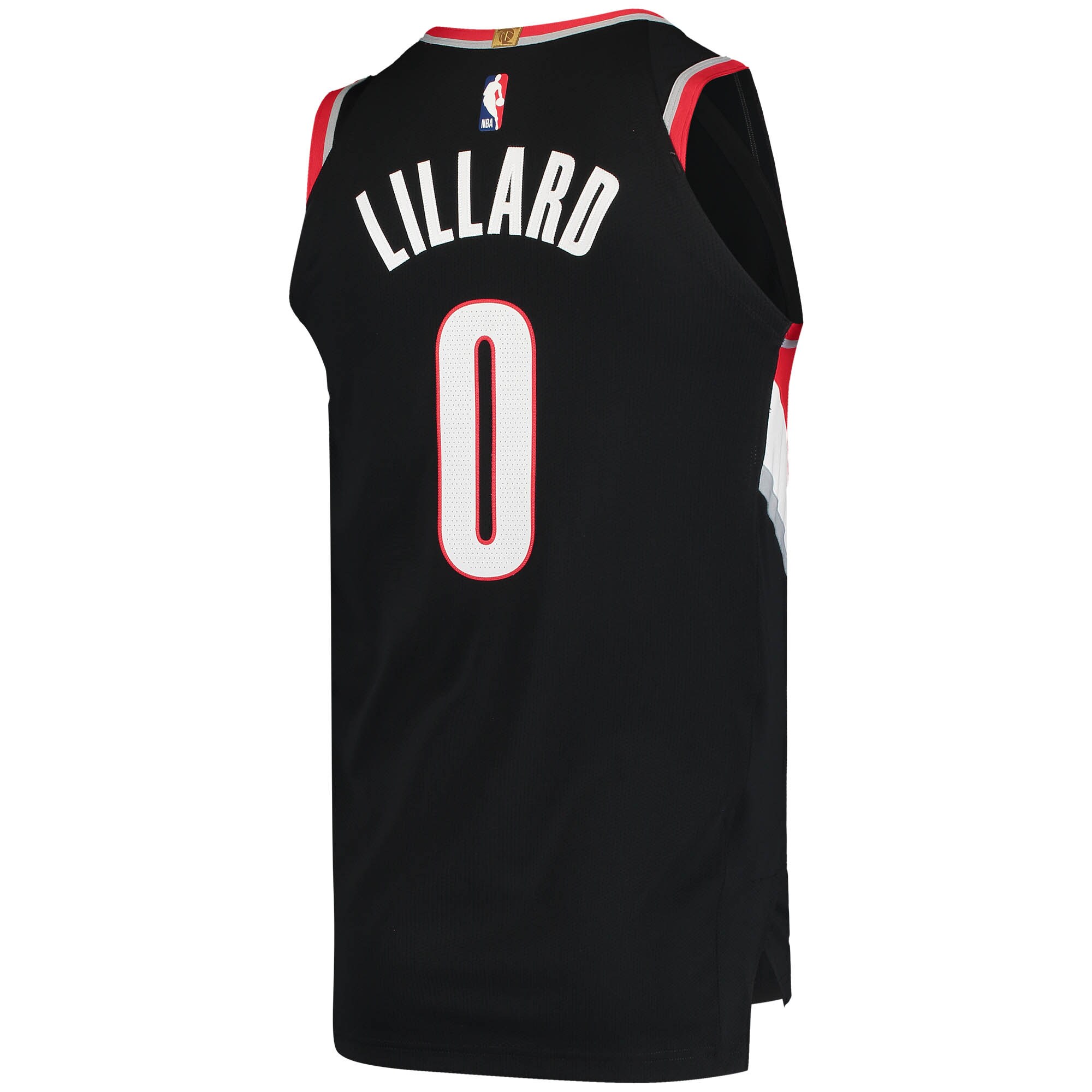 Damian Lillard Portland Trail Blazers Nike Authentic Jersey - Icon Edition - Black - vstockx