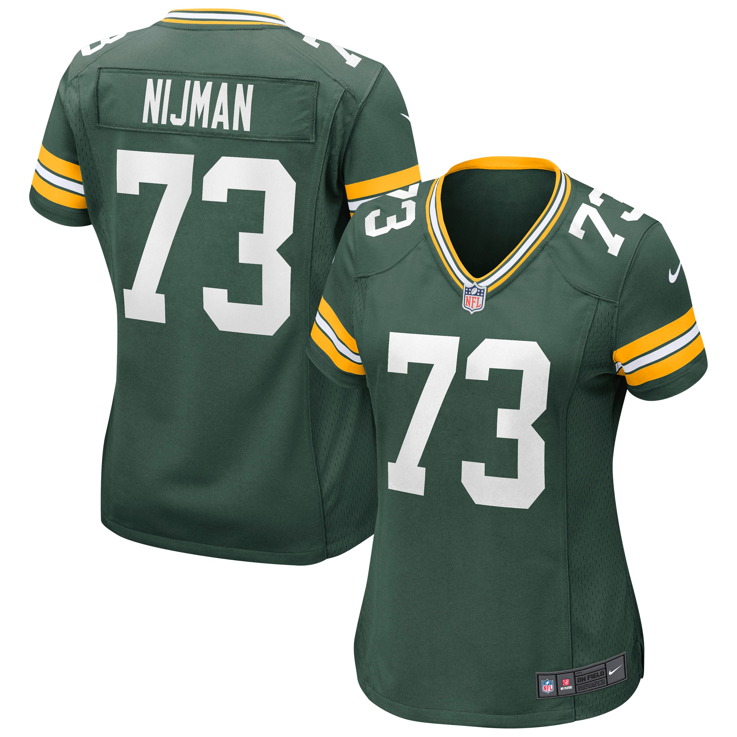 Yosh Nijman Green Bay Packers Nike Women's Game Jersey - Green - vstockx