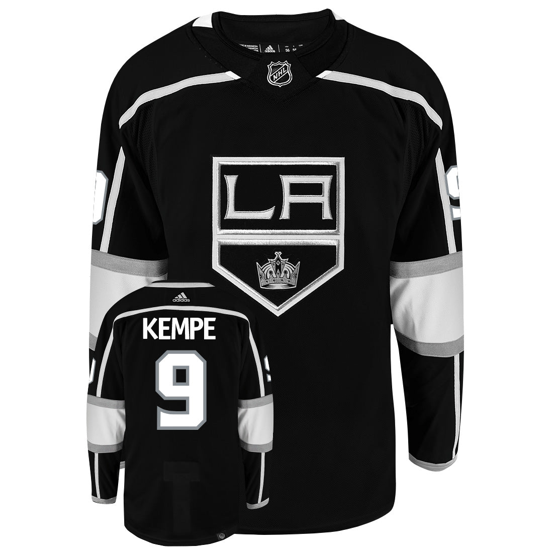 Adrian Kempe Los Angeles Kings Adidas Primegreen Authentic NHL Hockey Jersey - vstockx