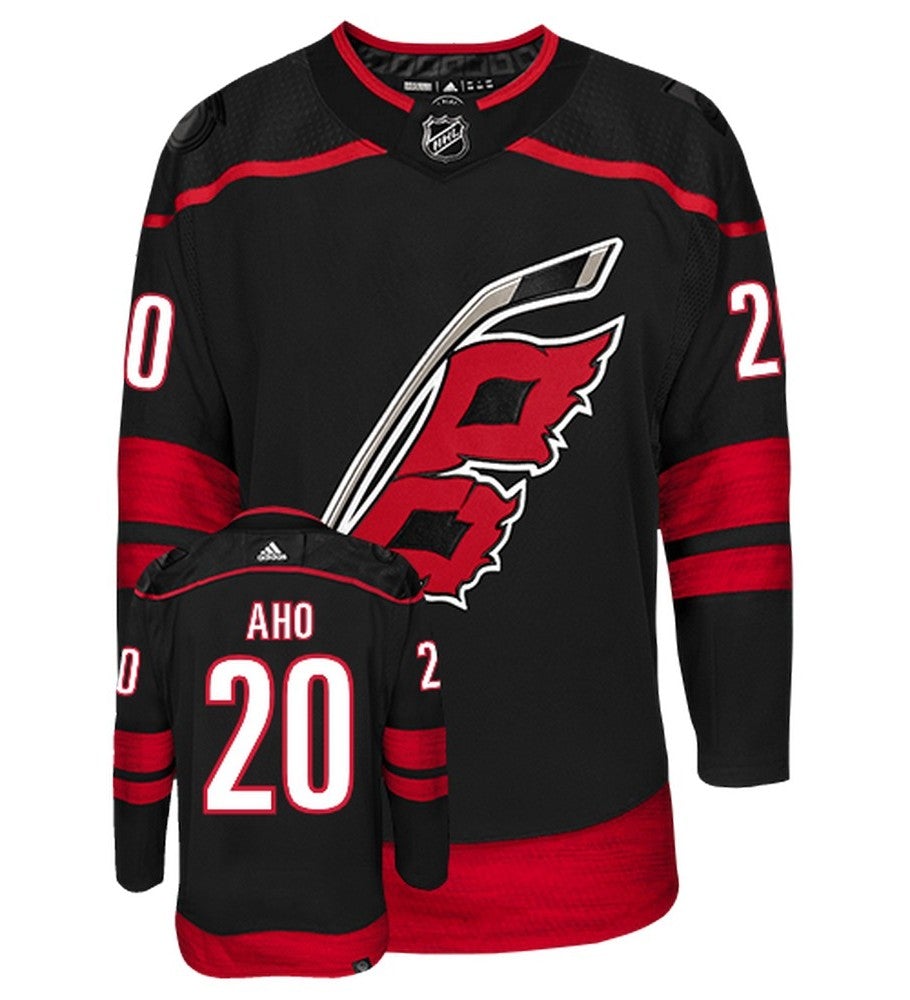 Sebastian Aho Carolina Hurricanes Adidas Primegreen Authentic NHL Hockey Jersey - vstockx