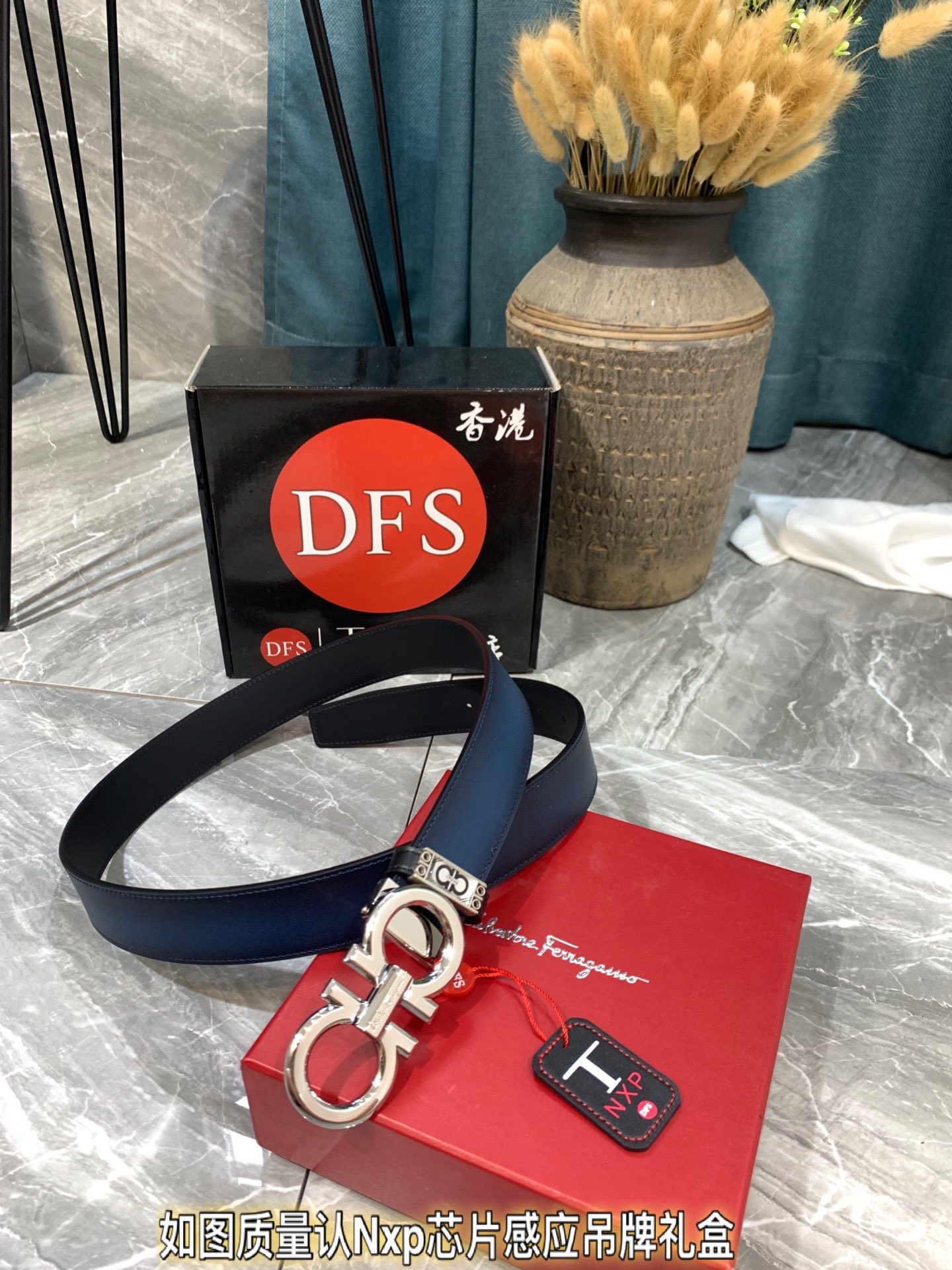 Streetwear Belt Ferragamo 319300 size:3.5cm - vstockx