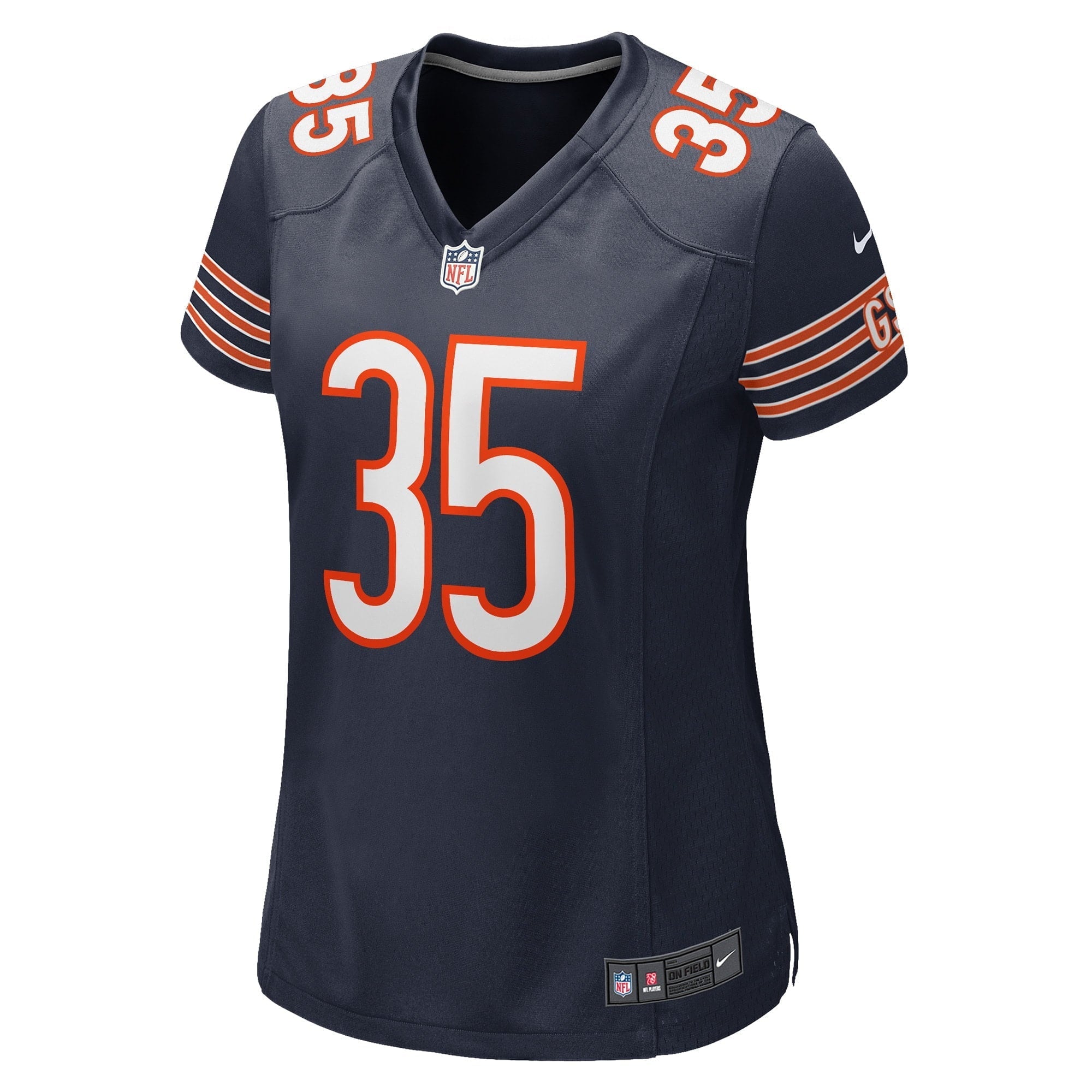 Women's Nike Khari Blasingame Navy Chicago Bears Game Player Jersey - vstockx