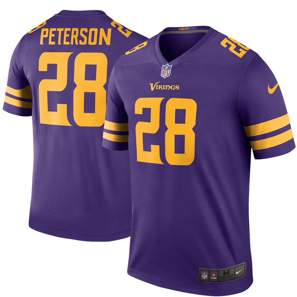Youth Minnesota Vikings Adrian Peterson Legend Jersey - Purple - vstockx