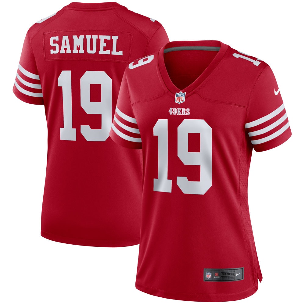 Women's San Francisco 49ers Deebo Samuel Player Game Jersey Scarlet - vstockx