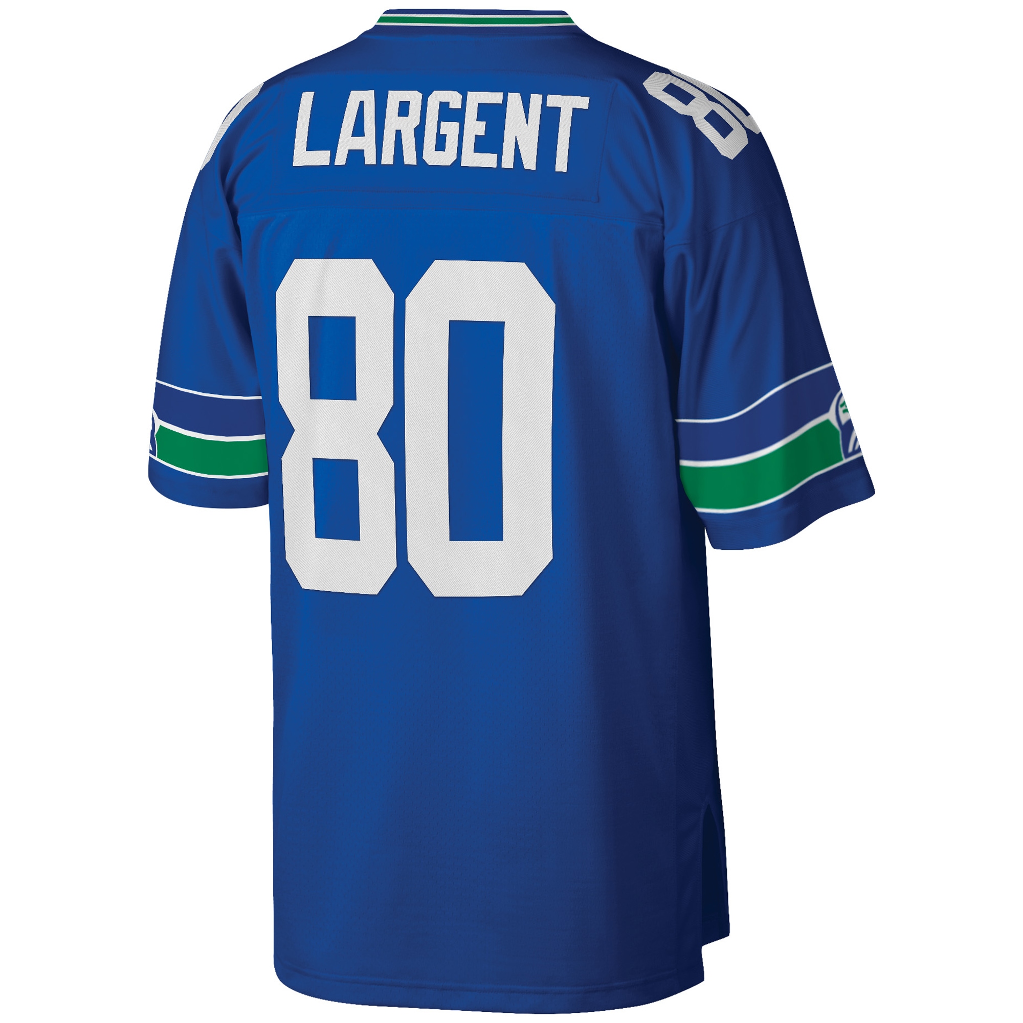 Steve Largent Seattle Seahawks Mitchell & Ness Big & Tall 1985 Retired Player Replica Jersey - Royal - vstockx