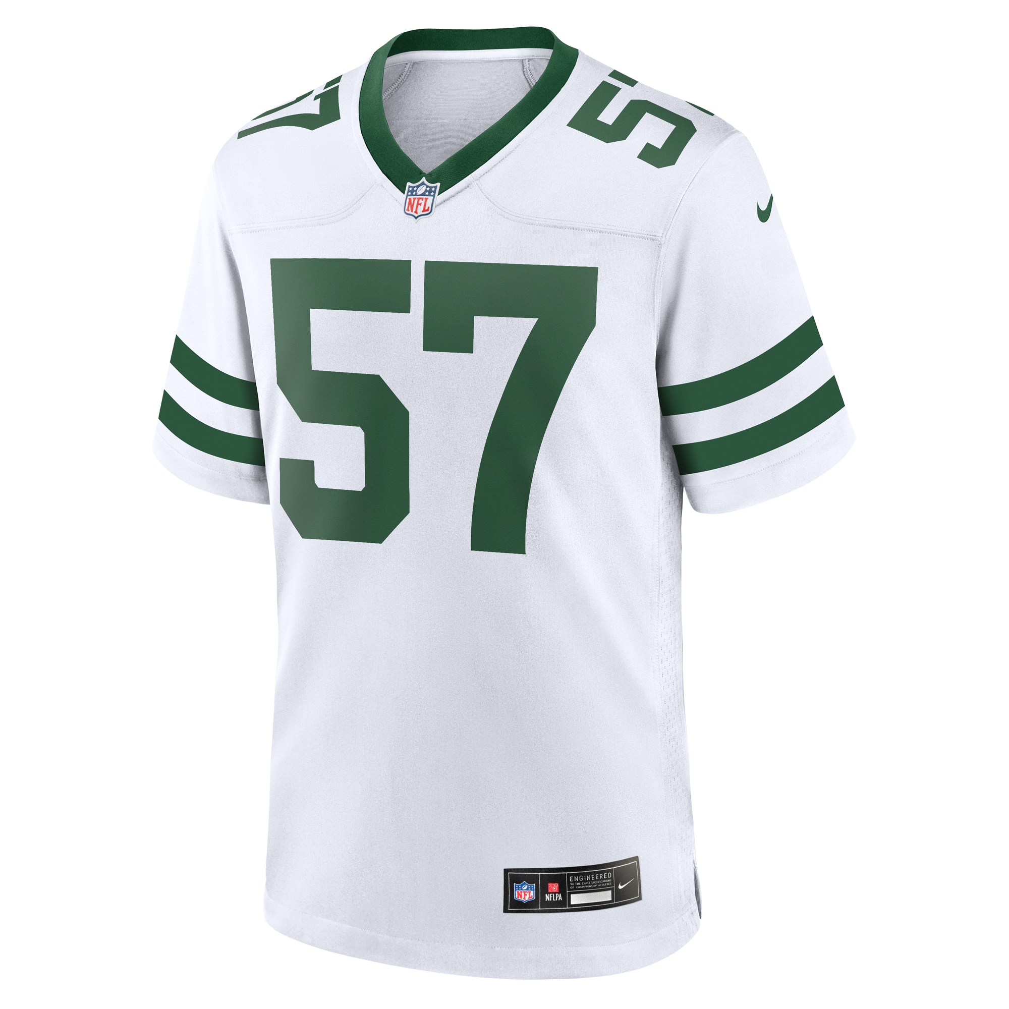 C.J. Mosley New York Jets Nike Legacy Player Game Jersey - White - vstockx