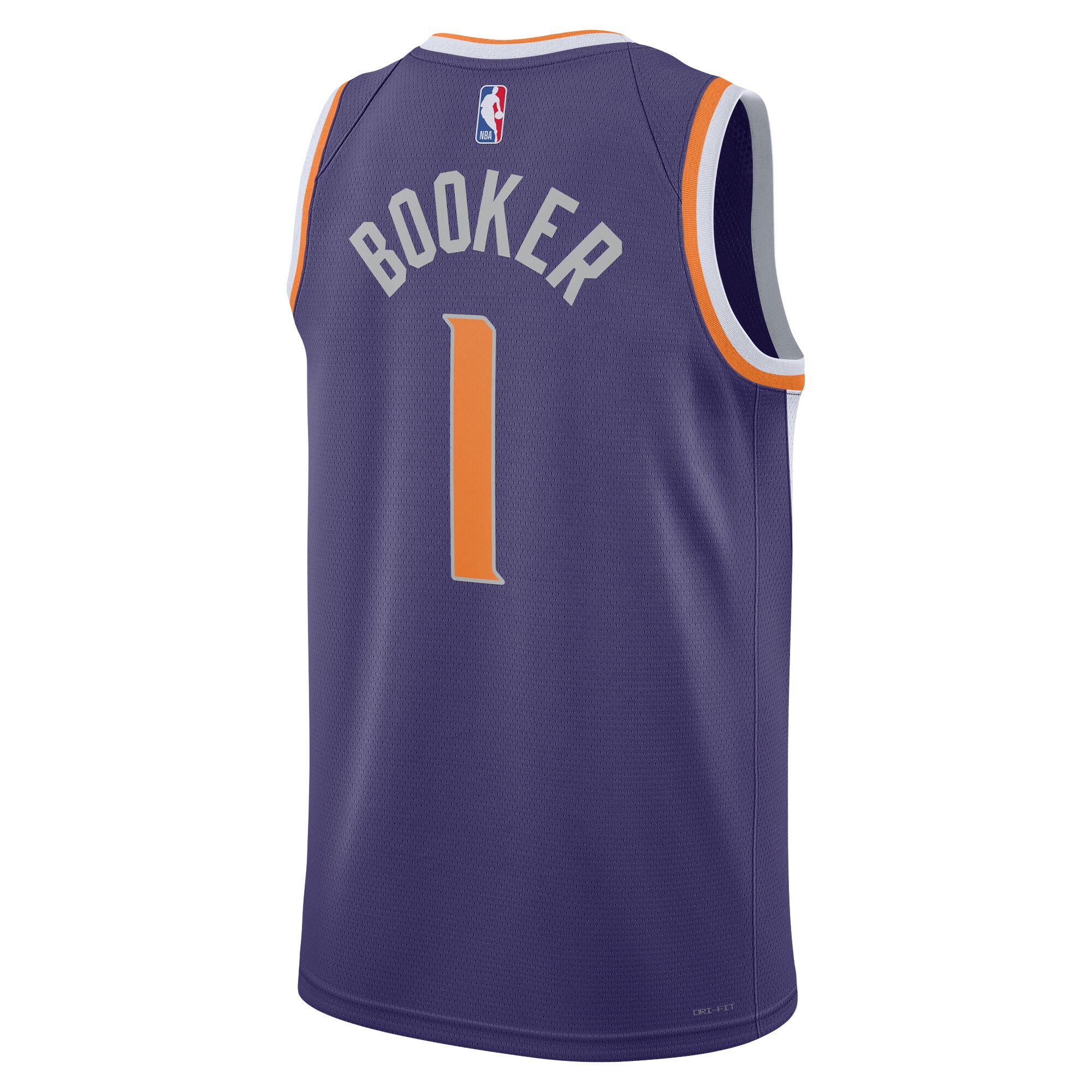 Devin Booker Phoenix Suns Nike Unisex Swingman Jersey - Association Edition - Purple - vstockx