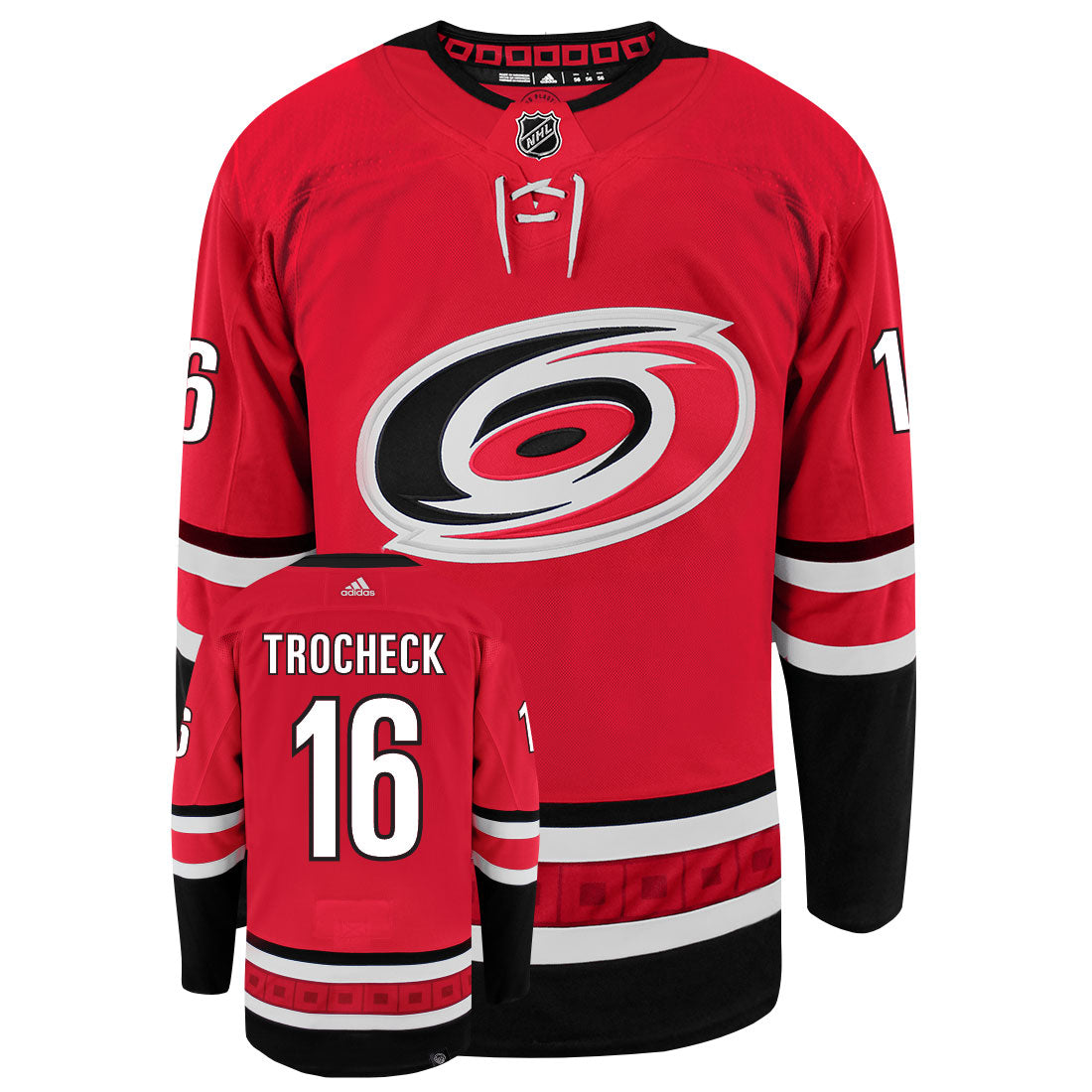 Vincent Trocheck Carolina Hurricanes Adidas Primegreen Authentic NHL Hockey Jersey - vstockx