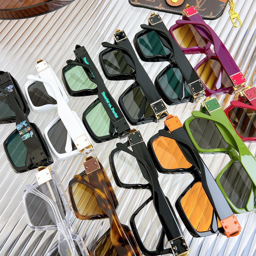 Sunglasses Louis Vuitton LV96006 Millionaires - vstockx