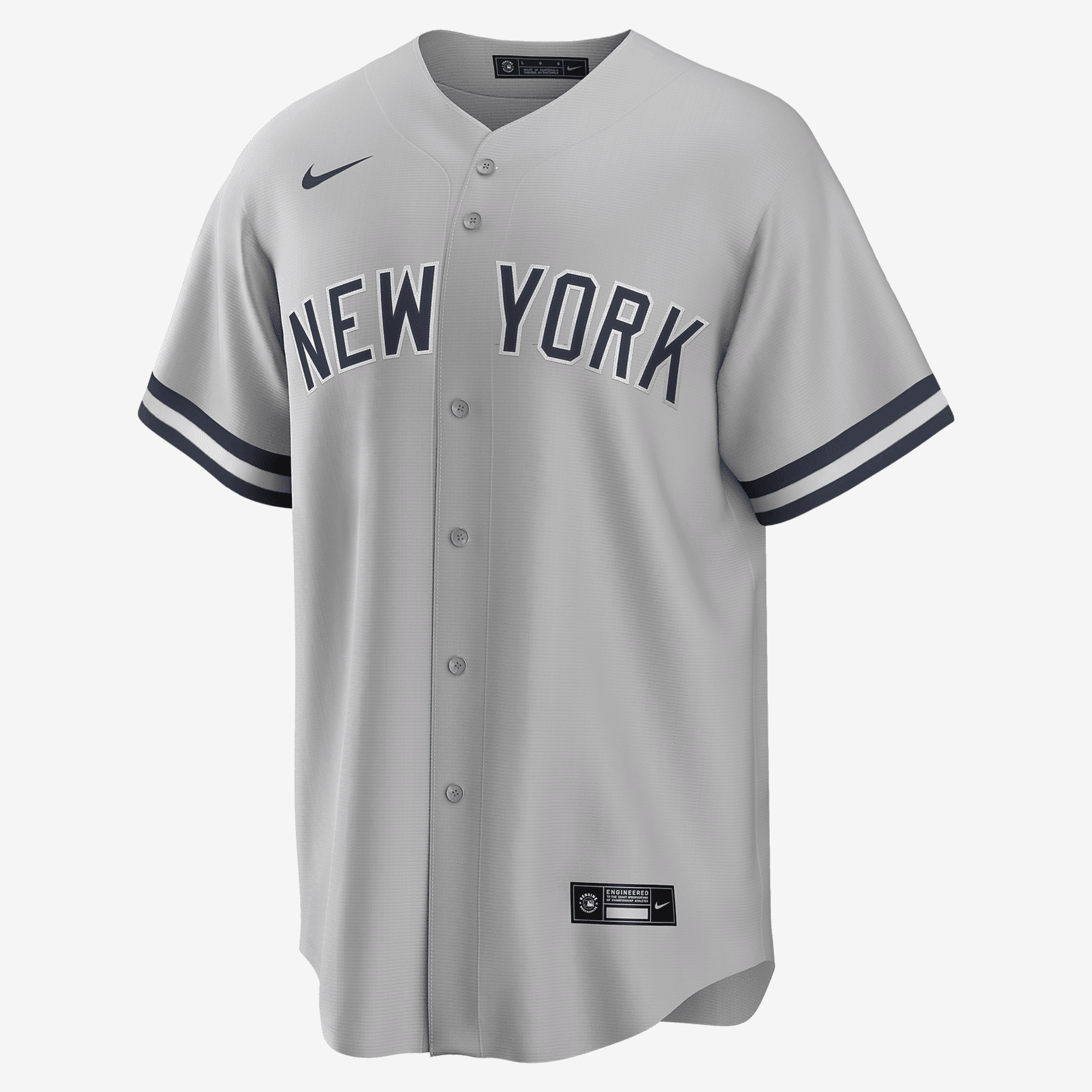 MLB New York Yankees (Gerrit Cole) Men's Replica Baseball Jersey - Grey - vstockx