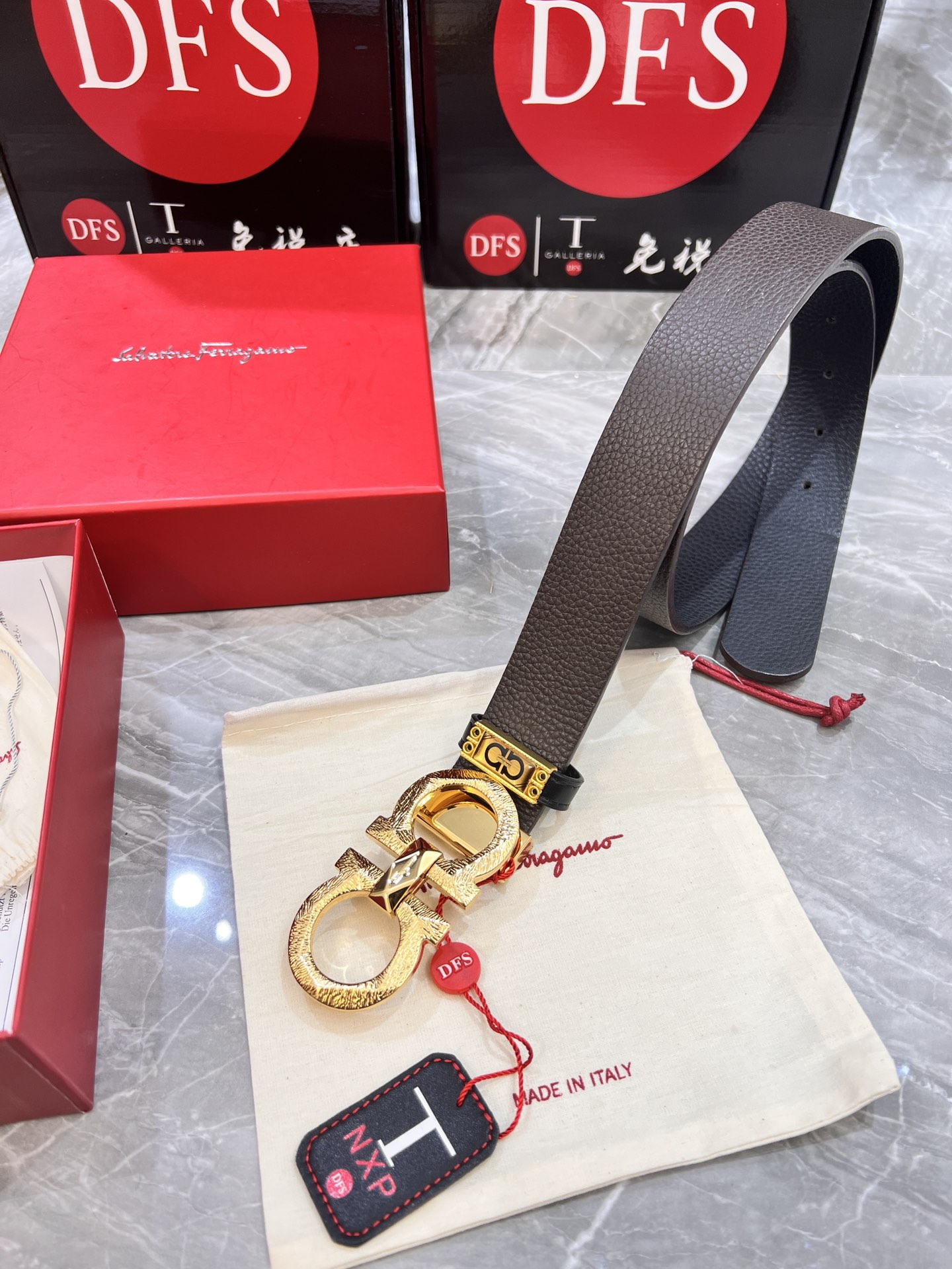 Streetwear Belt Ferragamo 319944 size:3.5cm - vstockx