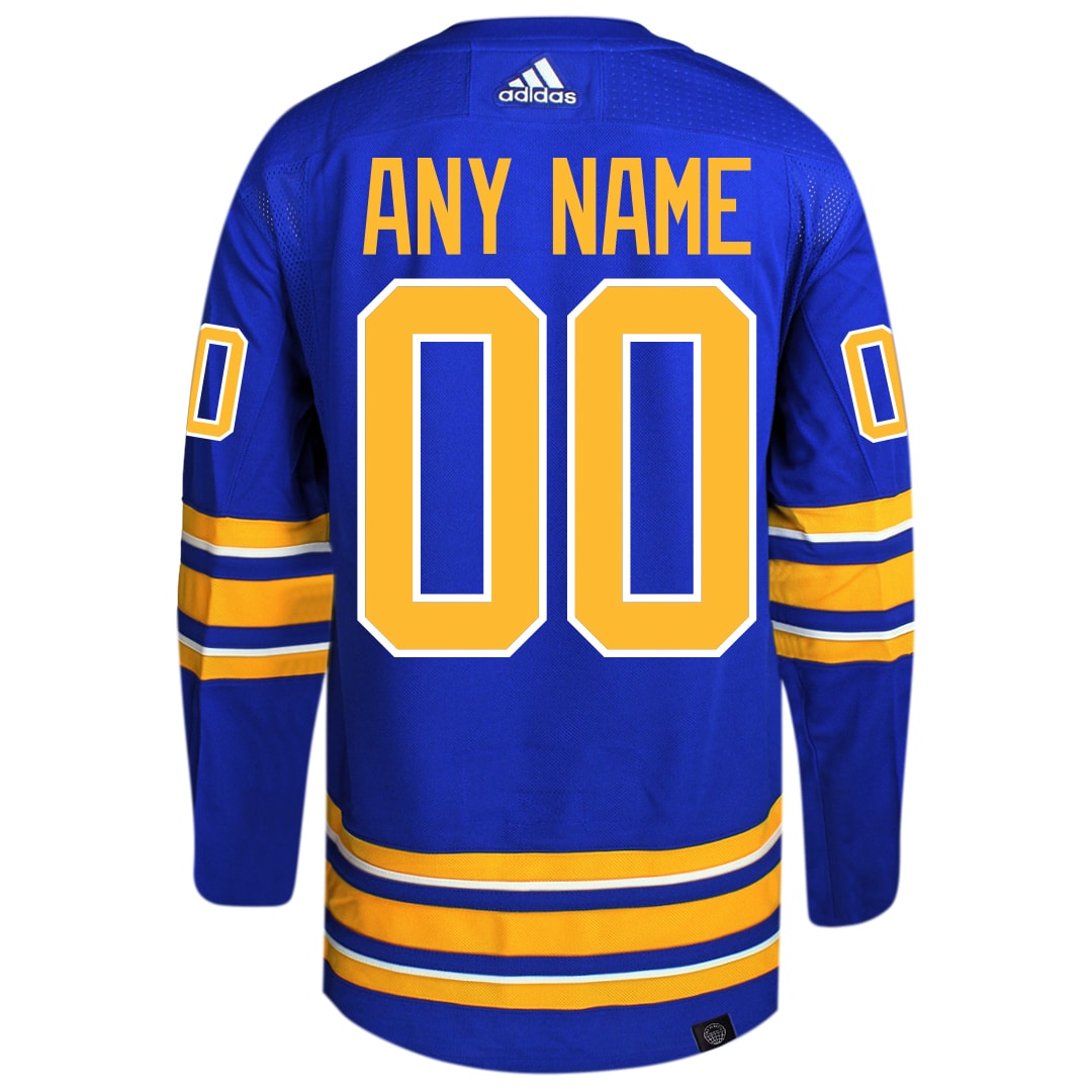 Customizable Buffalo Sabres Adidas Primegreen Authentic NHL Hockey Jersey - vstockx