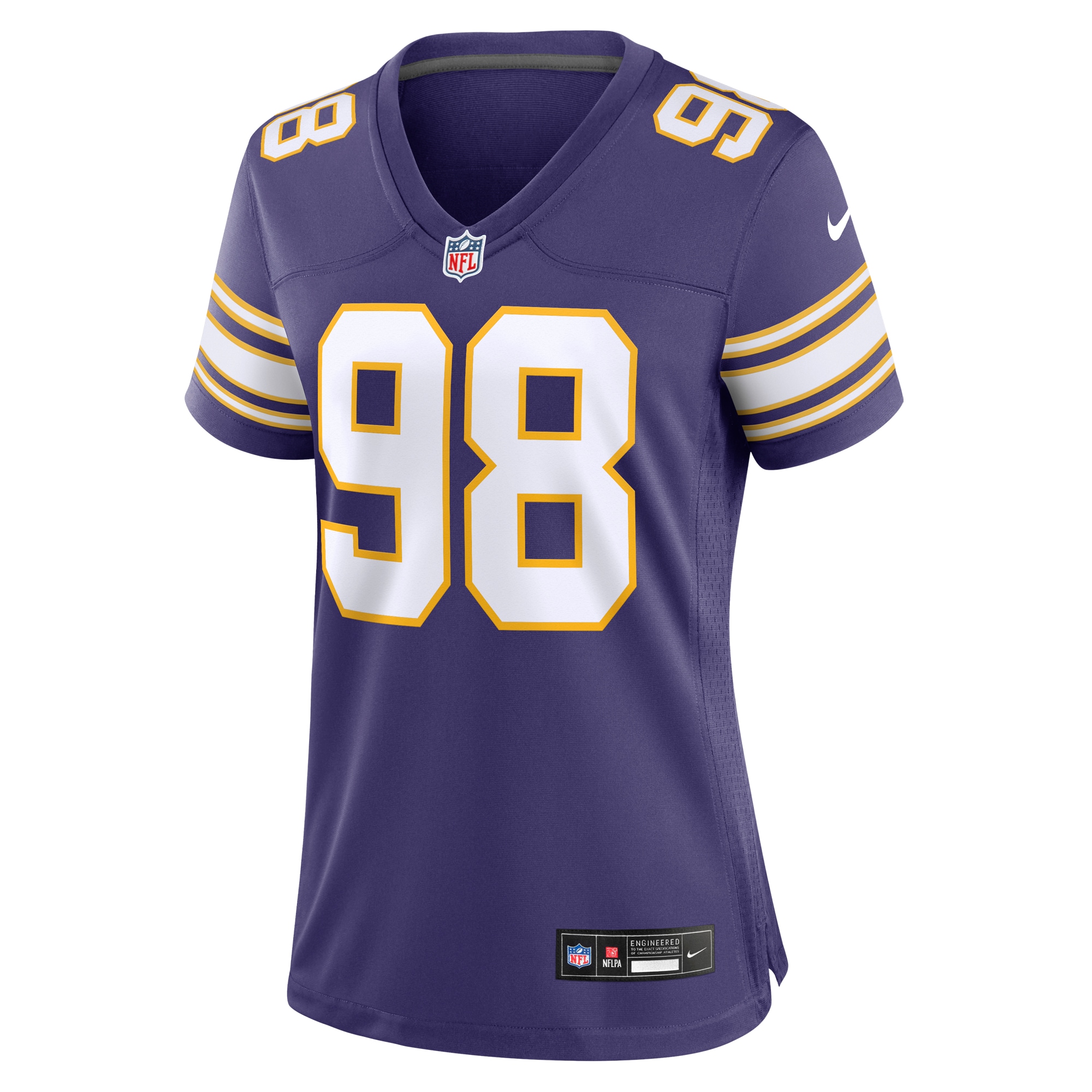 D.J. Wonnum Minnesota Vikings Nike Women's Classic Player Game Jersey - Purple - vstockx