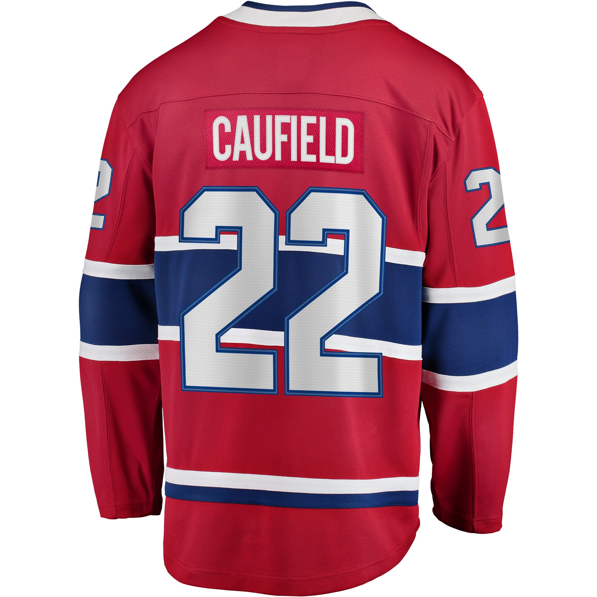 Cole Caufield Montreal Canadiens Fanatics Branded 2017/18 Home Breakaway Replica Jersey - Red - vstockx
