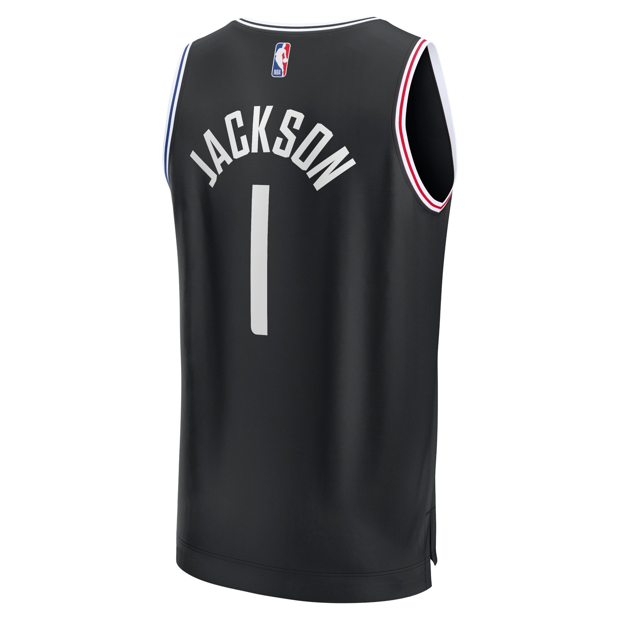 Reggie Jackson LA Clippers Fanatics Branded 2022/23 Fastbreak Jersey - City Edition - Black - vstockx