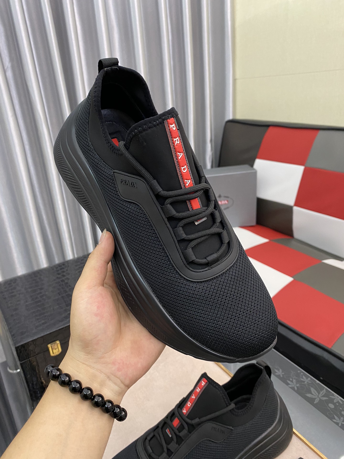 Prada Polyester Sneaker 1 - vstockx
