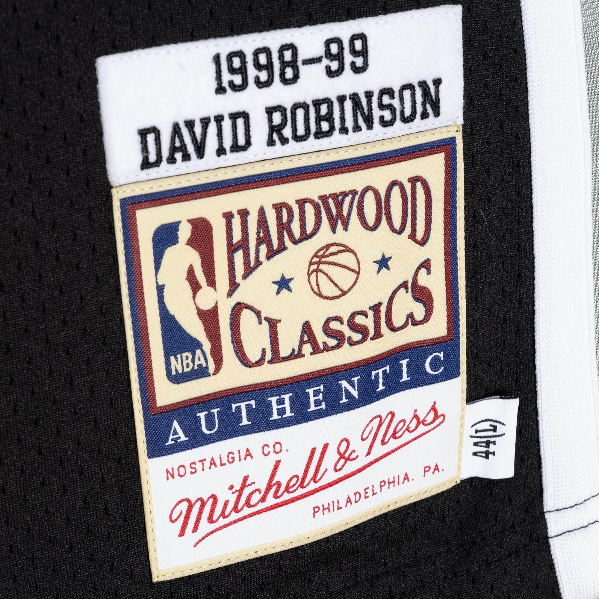 Authentic David Robinson San Antonio Spurs 1998-99 Jersey - vstockx