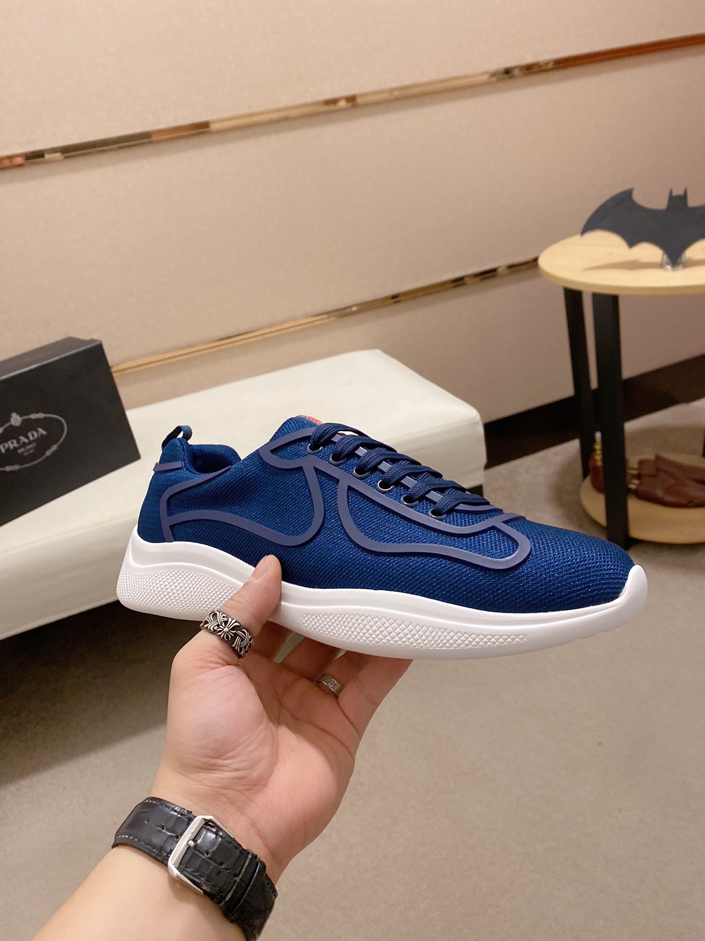 Prada America's Cup sneaker 20 - vstockx