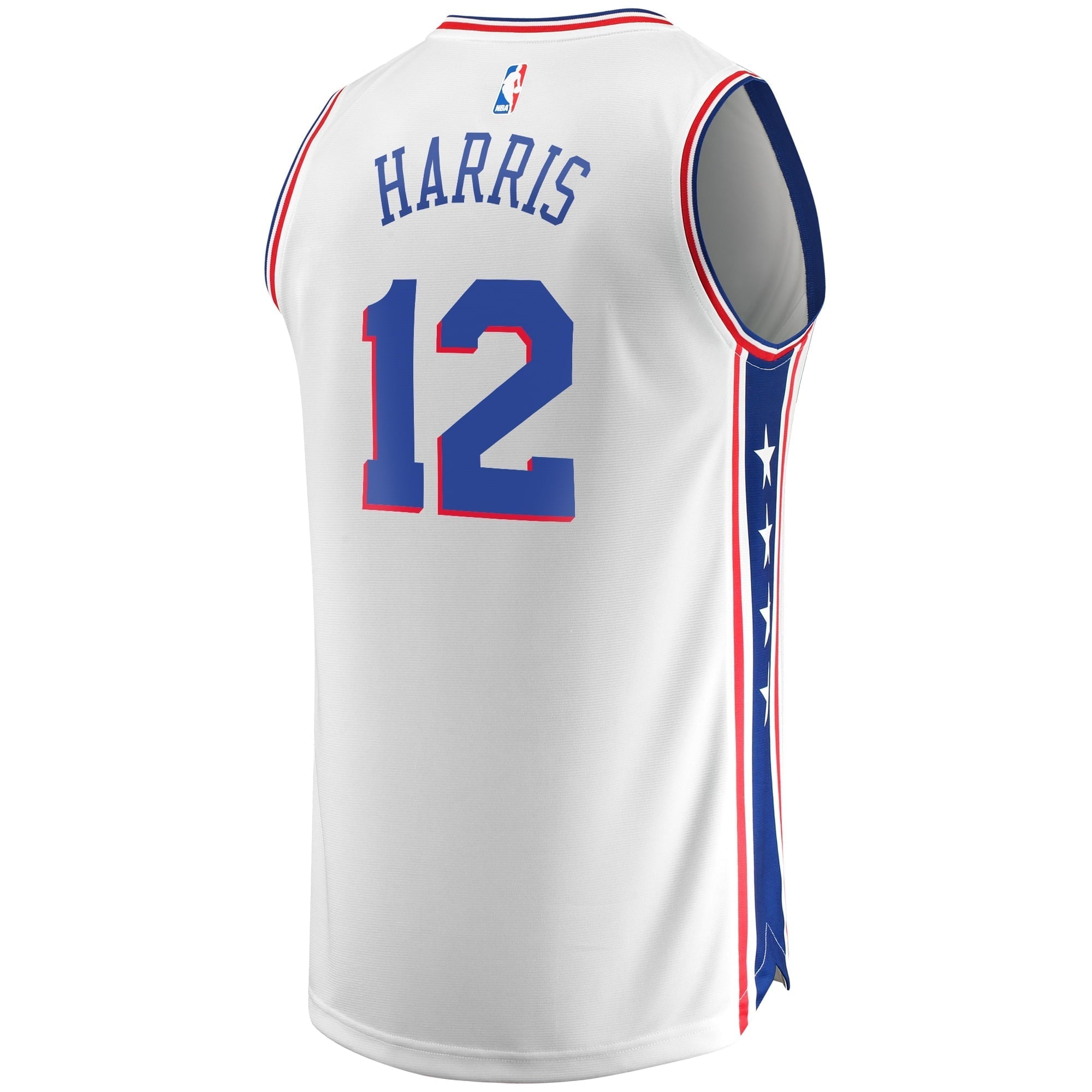 Men's Fanatics Branded Tobias Harris White Philadelphia 76ers Fast Break Replica Player Team Jersey - Association - vstockx