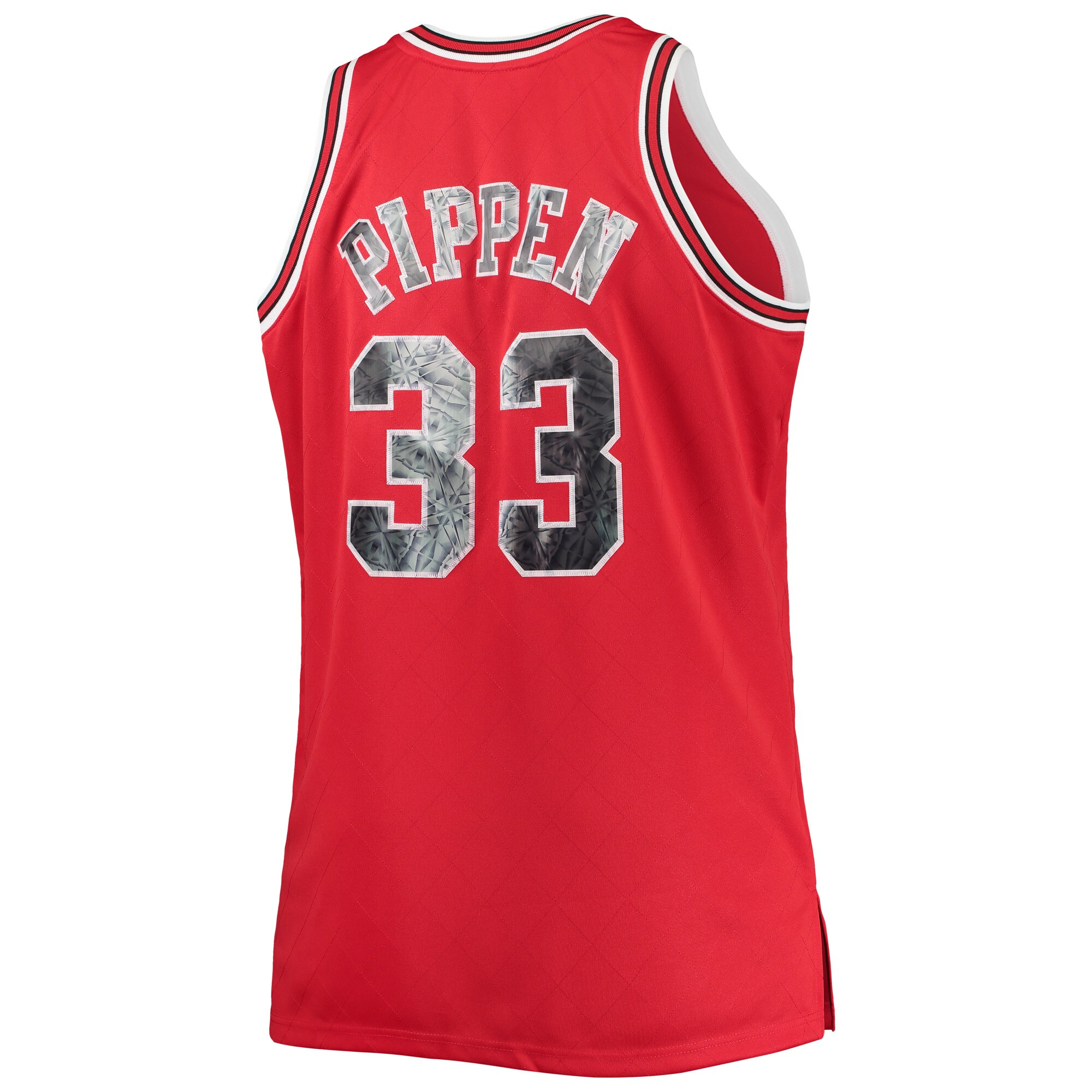 Scottie Pippen Chicago Bulls Mitchell & Ness Big & Tall 1997-98 NBA 75th Anniversary Diamond Swingman Jersey - Red - vstockx
