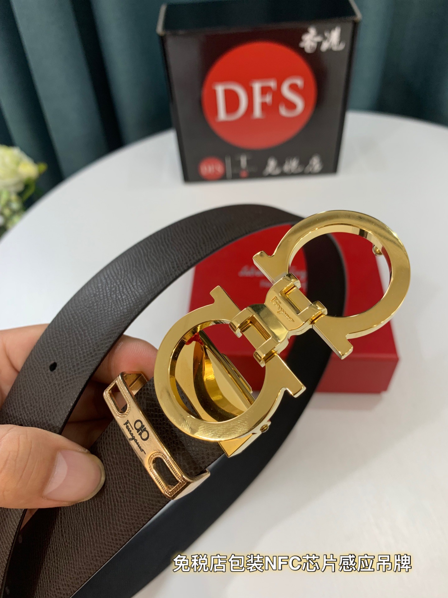 Streetwear Belt Ferragamo 319452 size:3.5cm - vstockx