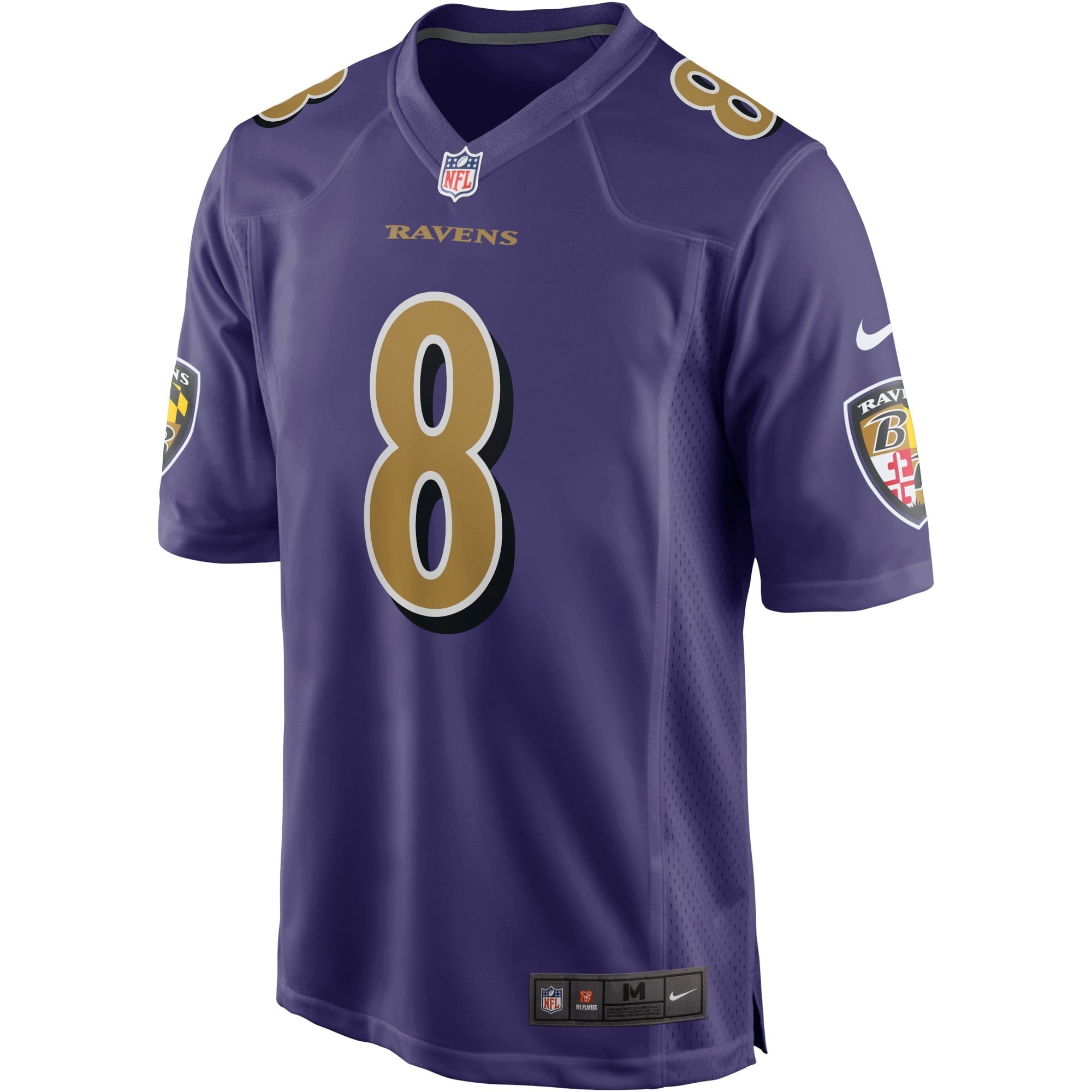 Men's Nike Lamar Jackson Purple Baltimore Ravens Alternate Game Jersey - vstockx