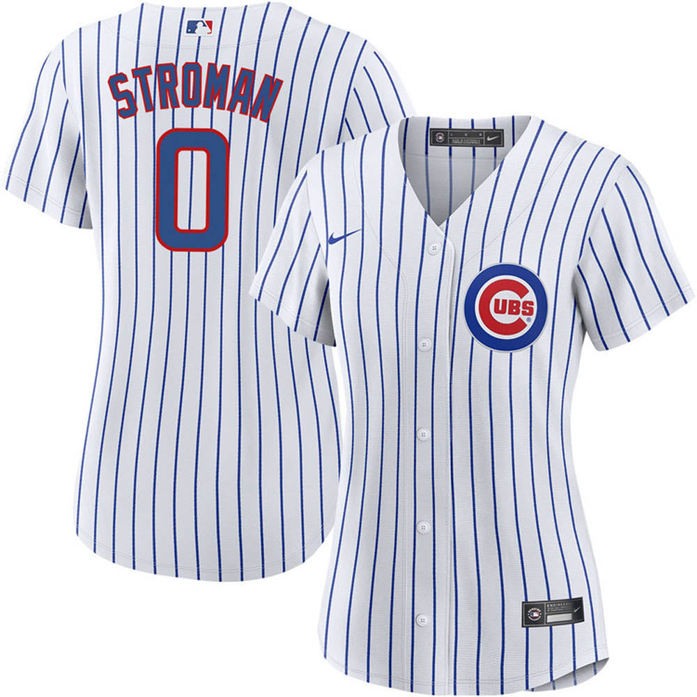 Women's Chicago Cubs Marcus Stroman Cool Base Replica Home Jersey - White - vstockx