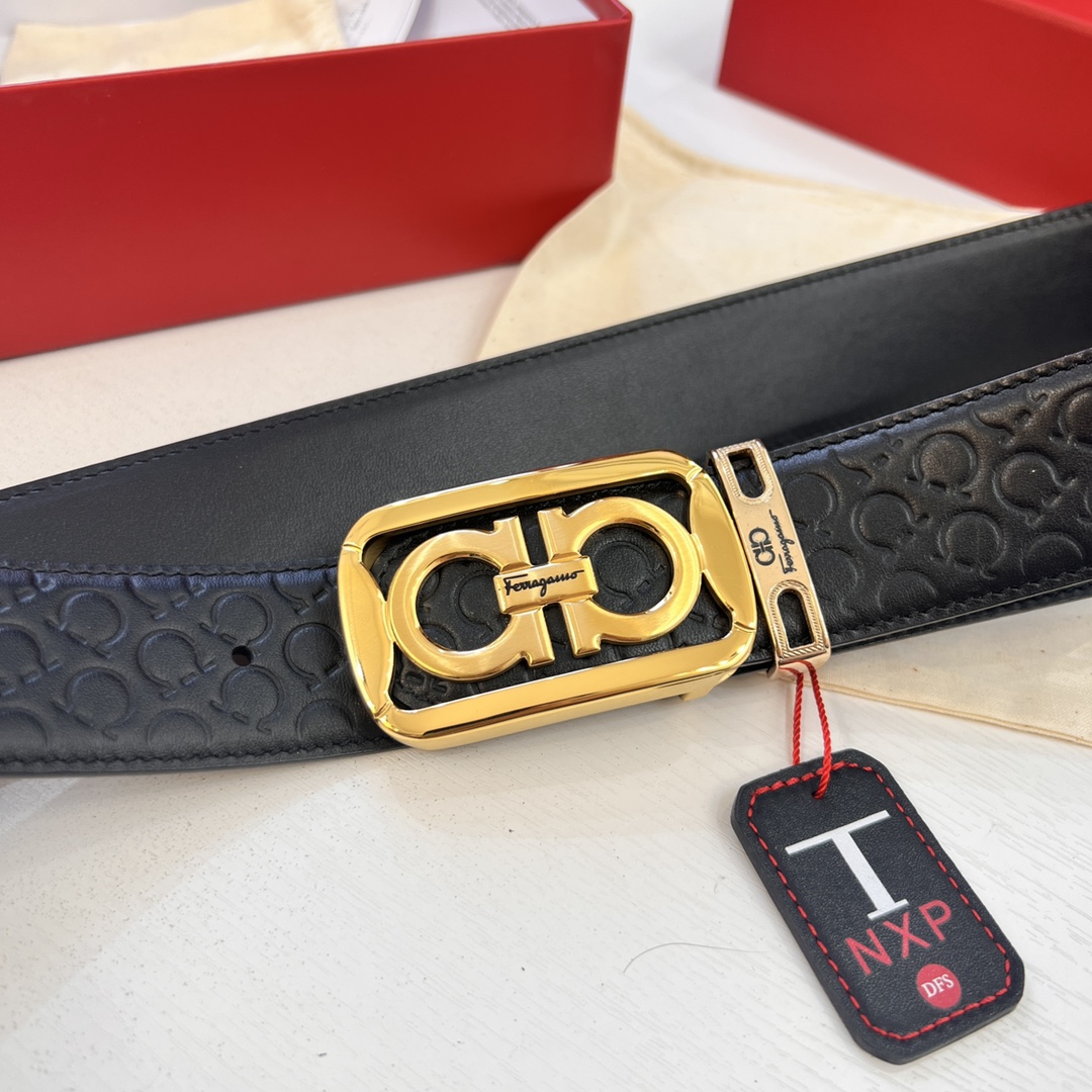 Streetwear Belt Ferragamo 320340 size:3.5cm - vstockx