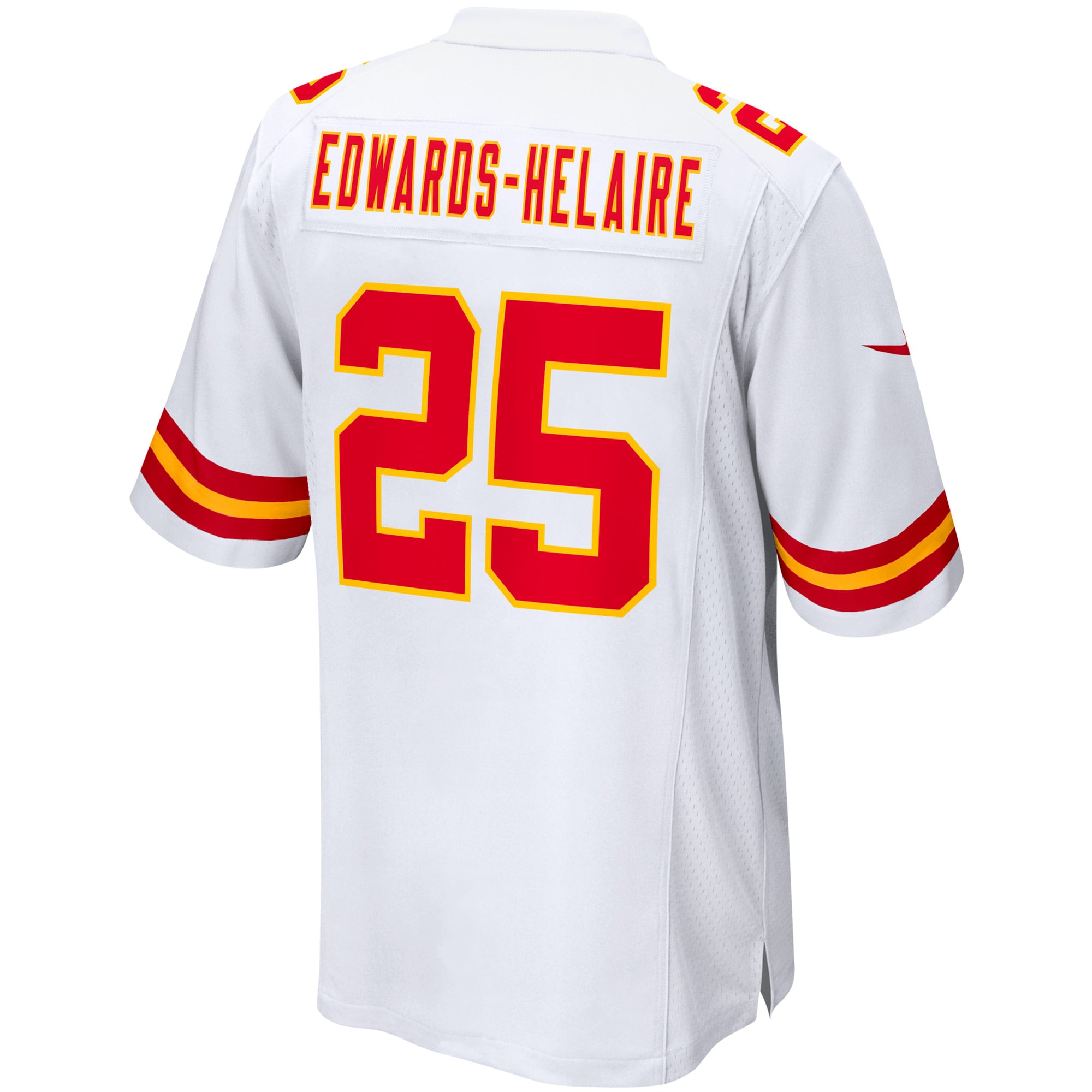 Clyde Edwards-Helaire Kansas City Chiefs Nike Game Jersey - White - vstockx