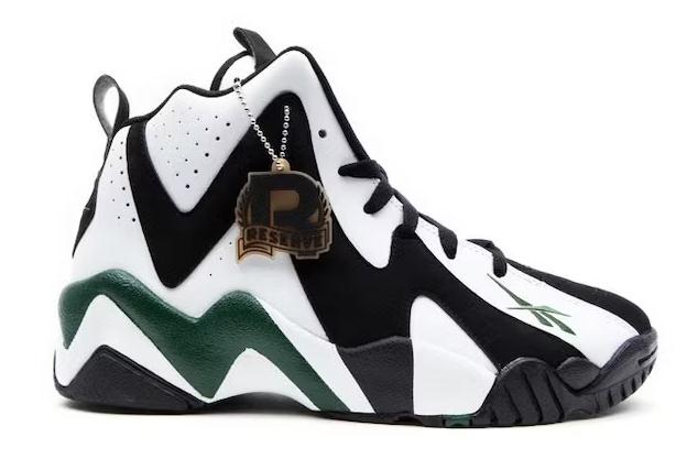 Reebok Kamikaze II Black Green OG - vstockx