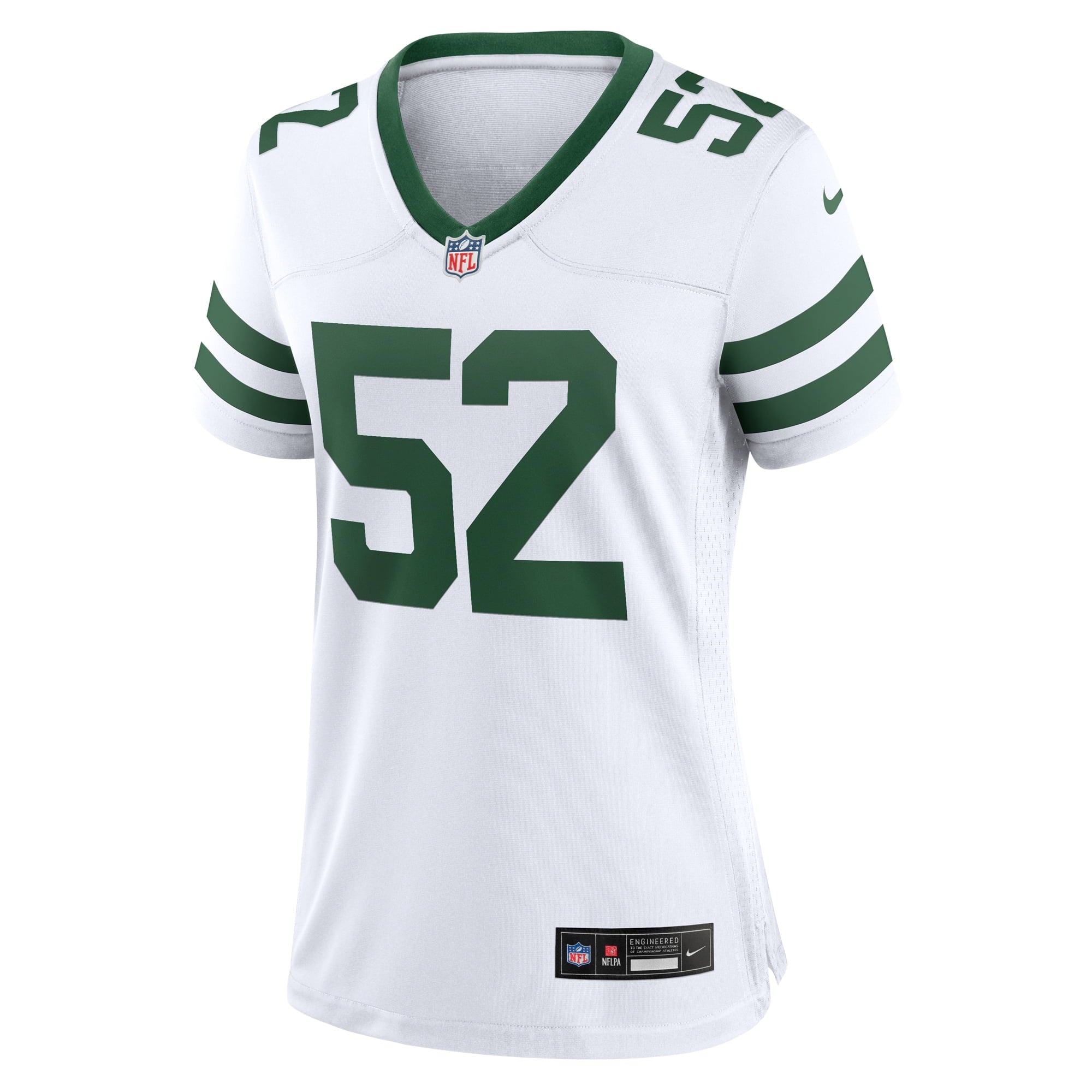 Women's Nike Jermaine Johnson II White New York Jets Legacy Player Game Jersey - vstockx