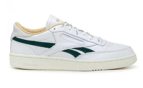 Reebok Club C Revenge White Forest Green - vstockx