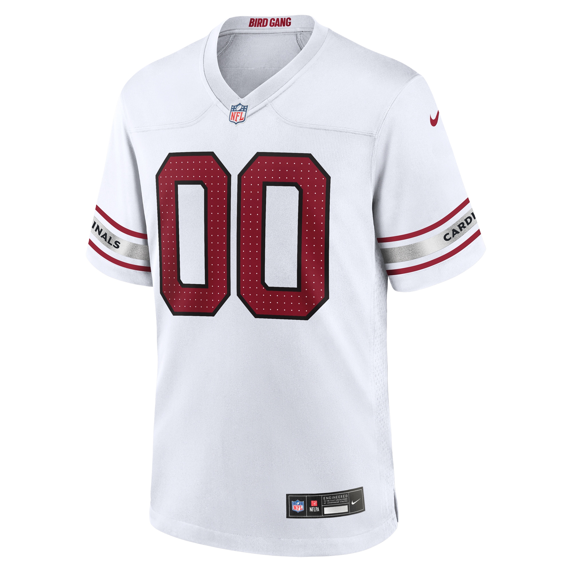 Arizona Cardinals Nike Custom Game Jersey - White - vstockx