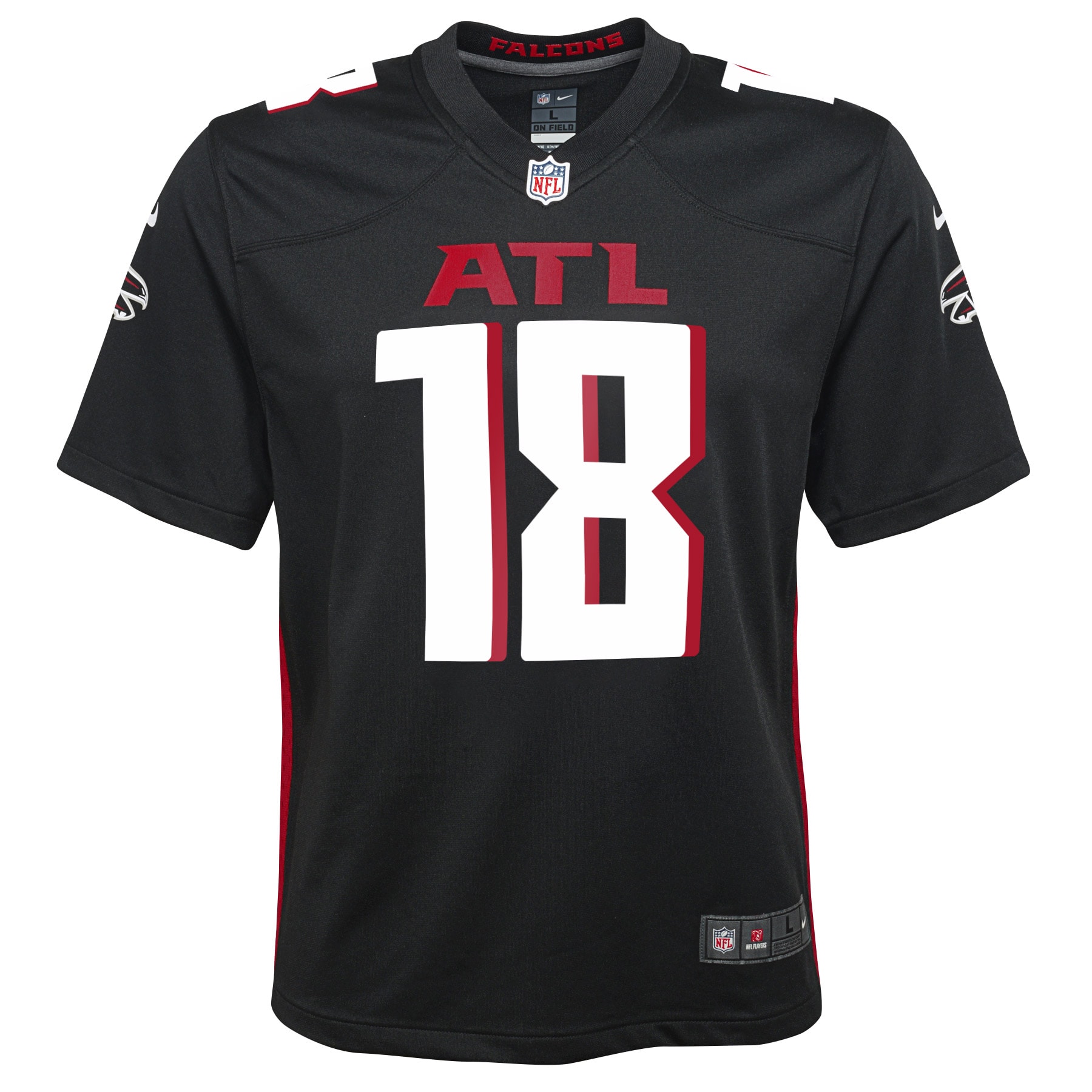 Calvin Ridley Atlanta Falcons Nike Youth Player Game Jersey - Black - vstockx