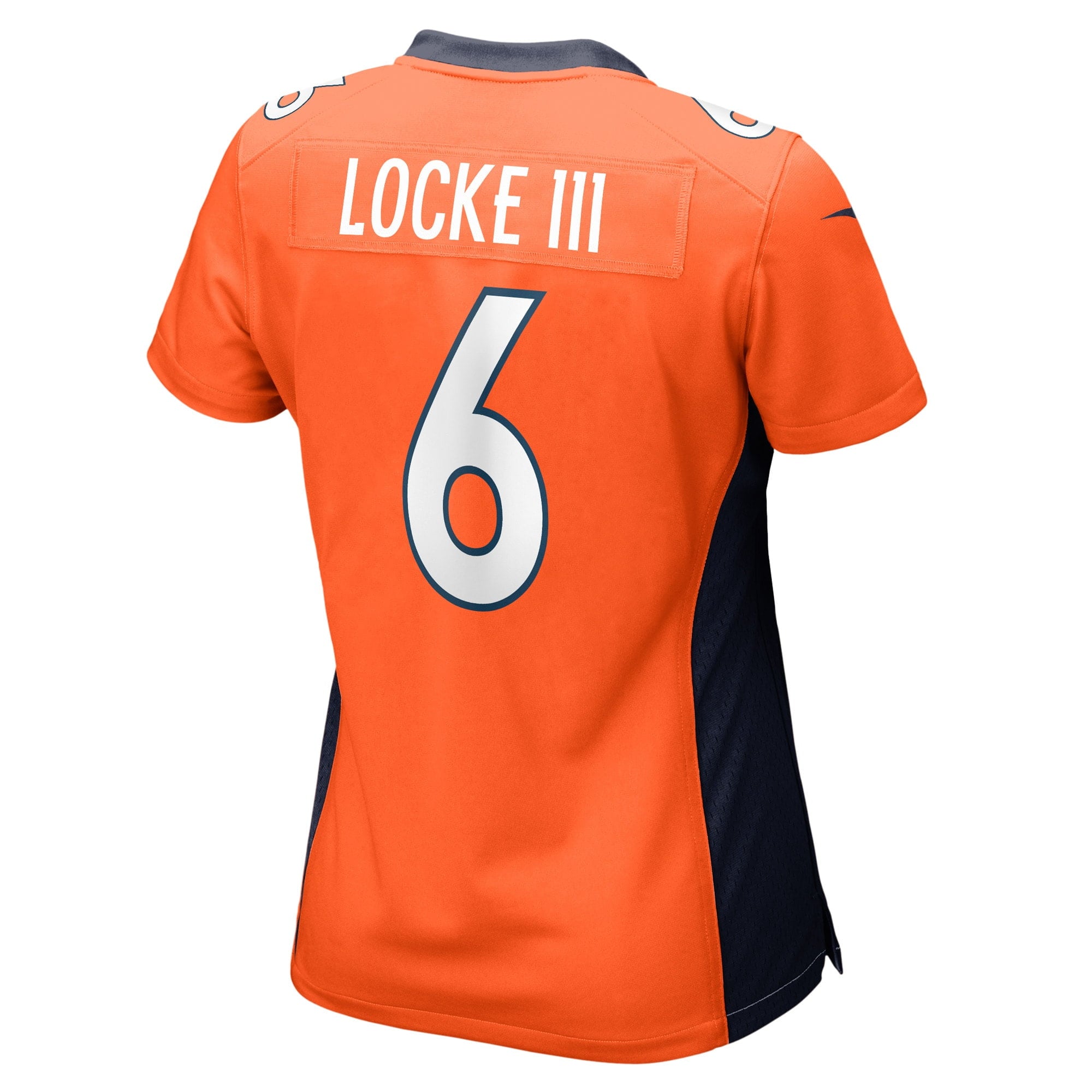 Women's Nike P.J. Locke Orange Denver Broncos Game Player Jersey - vstockx