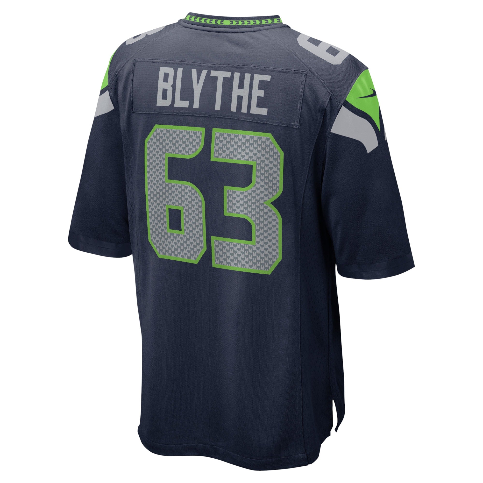 Men's Nike Austin Blythe College Navy Seattle Seahawks Game Jersey - vstockx