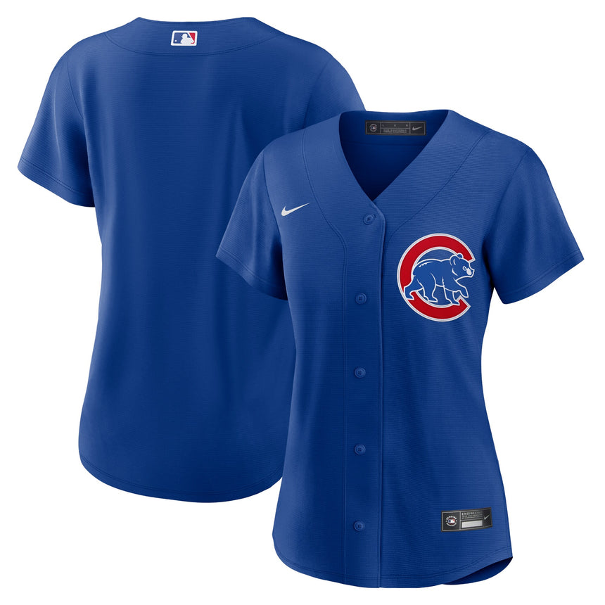 Women's Chicago Cubs Royal Alternate Replica Team Jersey - vstockx