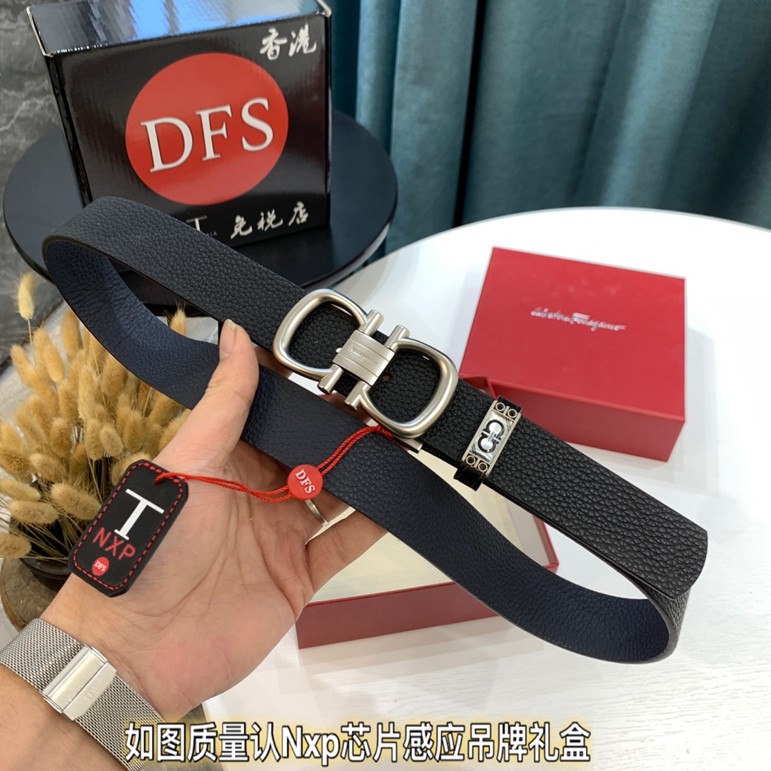 Streetwear Belt Ferragamo 319679 size:3.5cm - vstockx