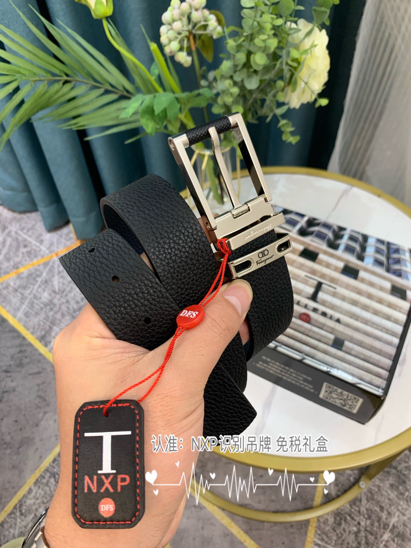 Streetwear Belt Ferragamo 319106 size:3.5cm - vstockx