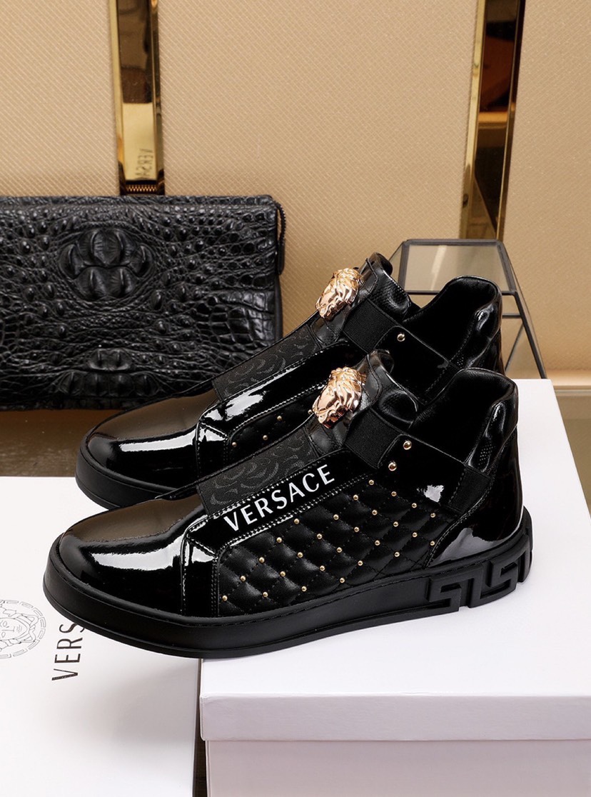 Versace High Top Sneaker 2 - vstockx