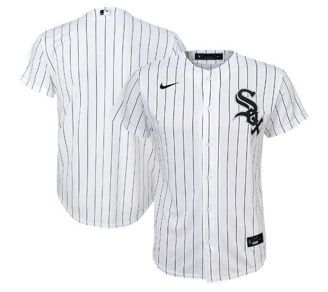Child Chicago White Sox White Home Replica Team Jersey - vstockx