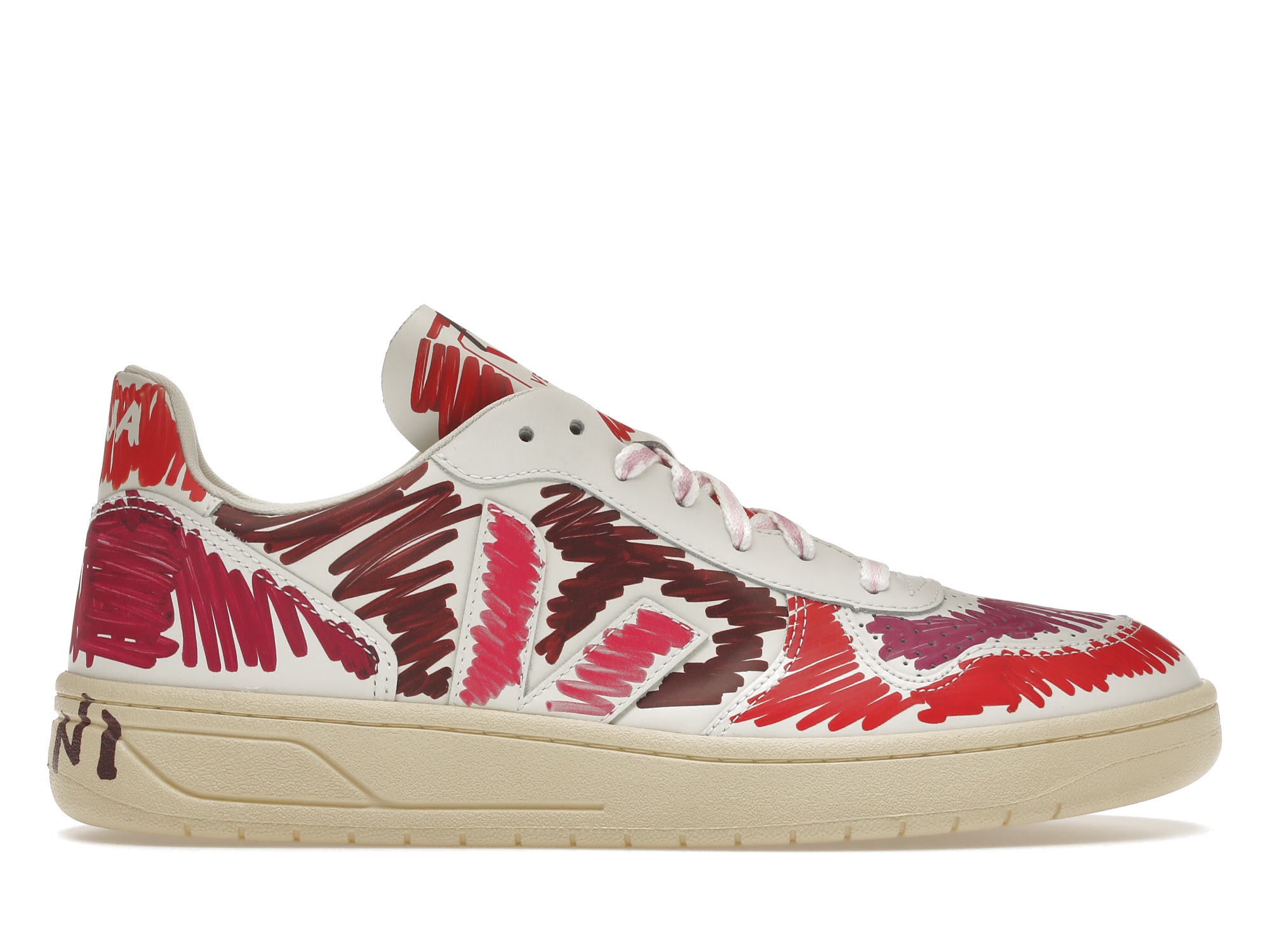 Veja V-10 Leather x Marni Marsala Multi - vstockx