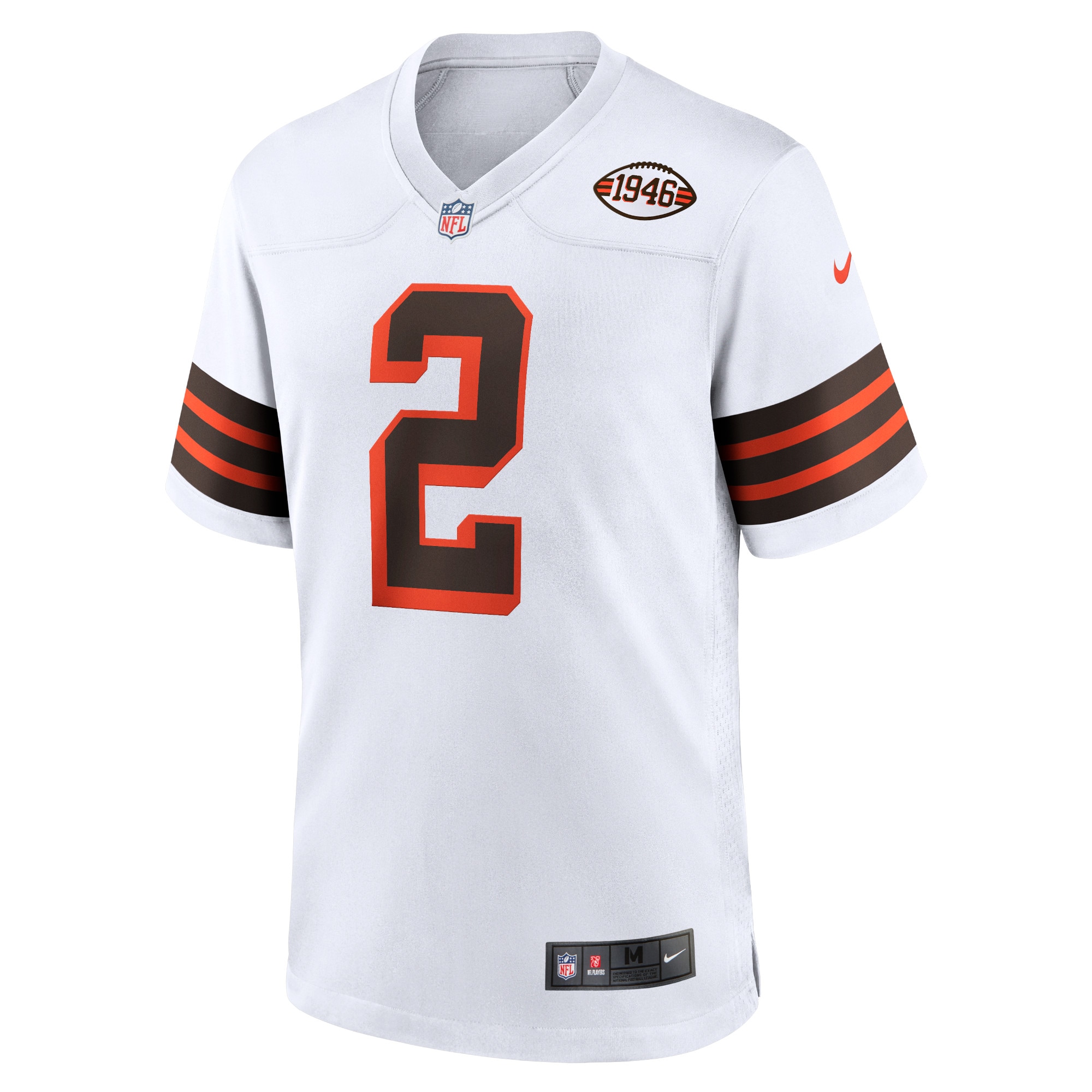 Amari Cooper Cleveland Browns Nike Alternate Game Jersey - White - vstockx