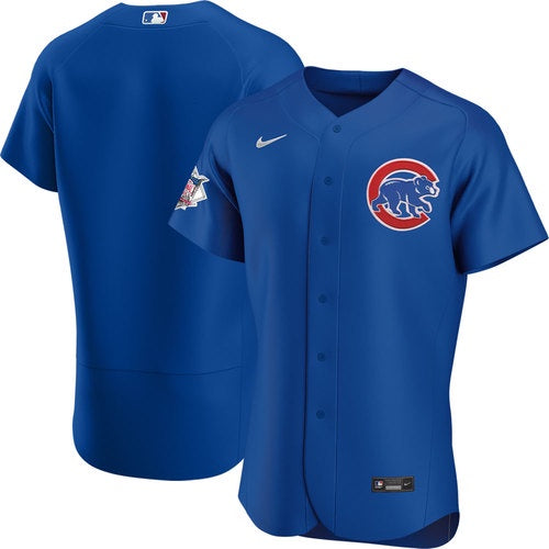 Chicago Cubs Royal Blue Authentic Alternate Jersey by - vstockx