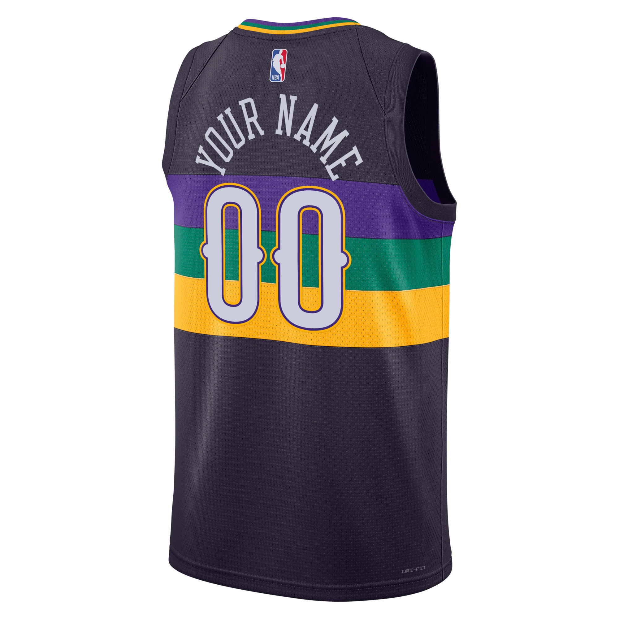 New Orleans Pelicans Nike Unisex 2022/23 Swingman Custom Jersey - City Edition - Purple - vstockx